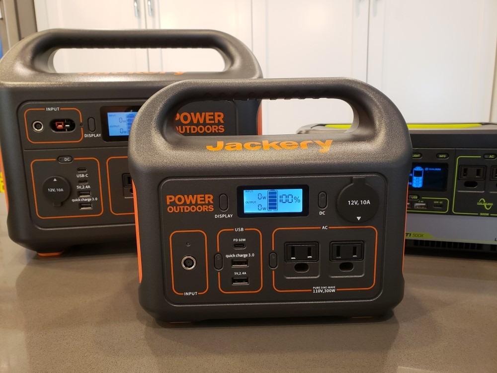 Jackery Explorer 300 Portable Power Station, 292Wh | Backup LiFePO4 Battery, Solar Generator for Outdoors, Camping, Travel, Hunting, Blackout (Solar Panel Optional) customer photo 1