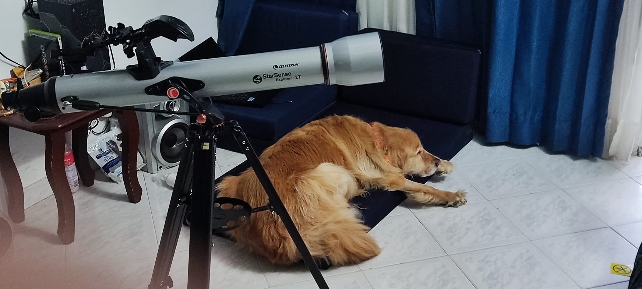 Celestron StarSense Explorer LT 80AZ Smartphone Guided Refractor Telescope | Smartphone App Sky Navigation, Lightweight Manual Refractor Telescope, Perfect First Telescope, Great for Kids & Families customer photo 2