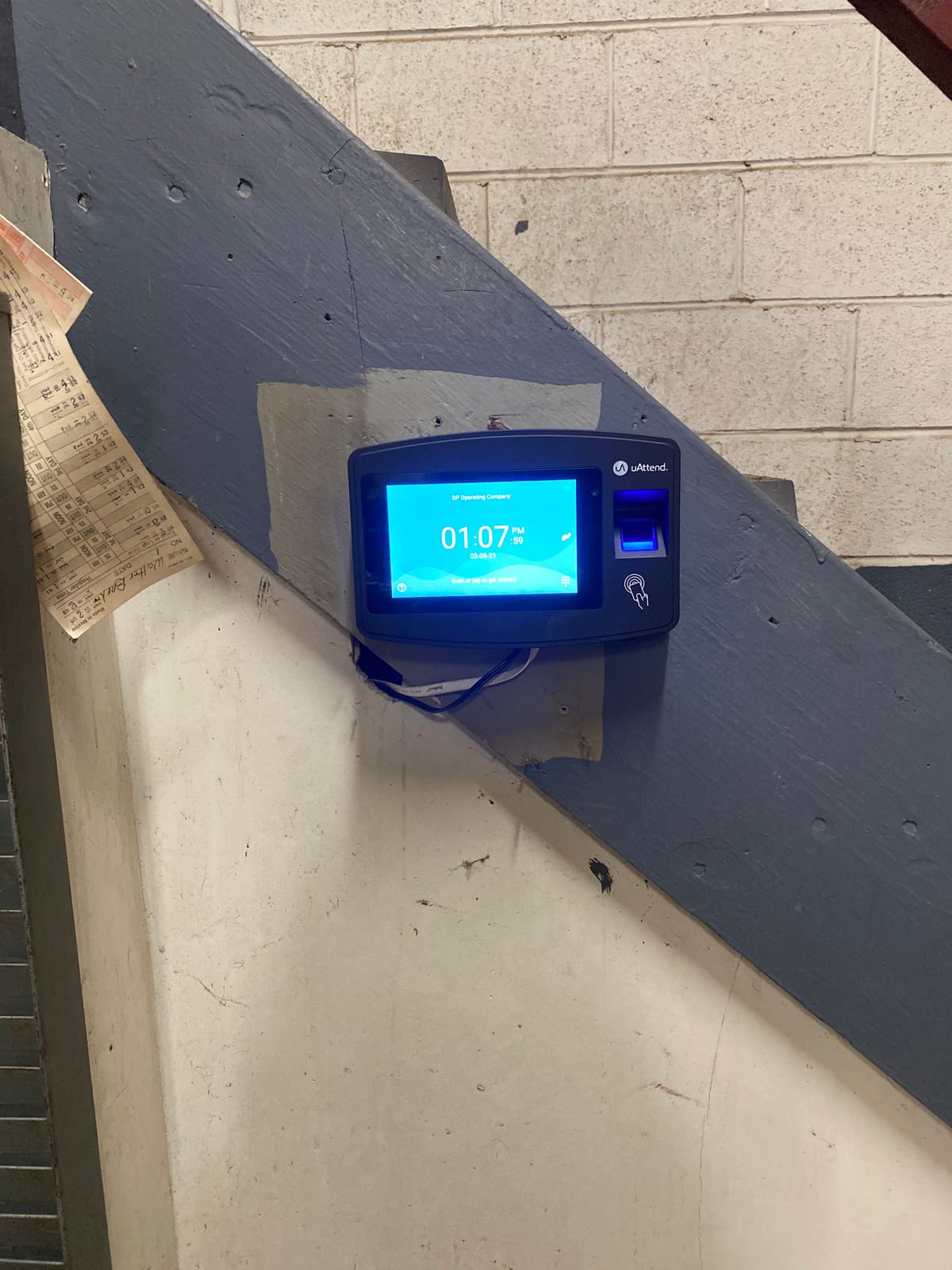 uAttend JR2000 Biometric Fingerprint, RFID, PIN Time Clock for Small Business - Cloud-Based Attendance System with Optional Payroll Integration - All-in-One System customer photo 1