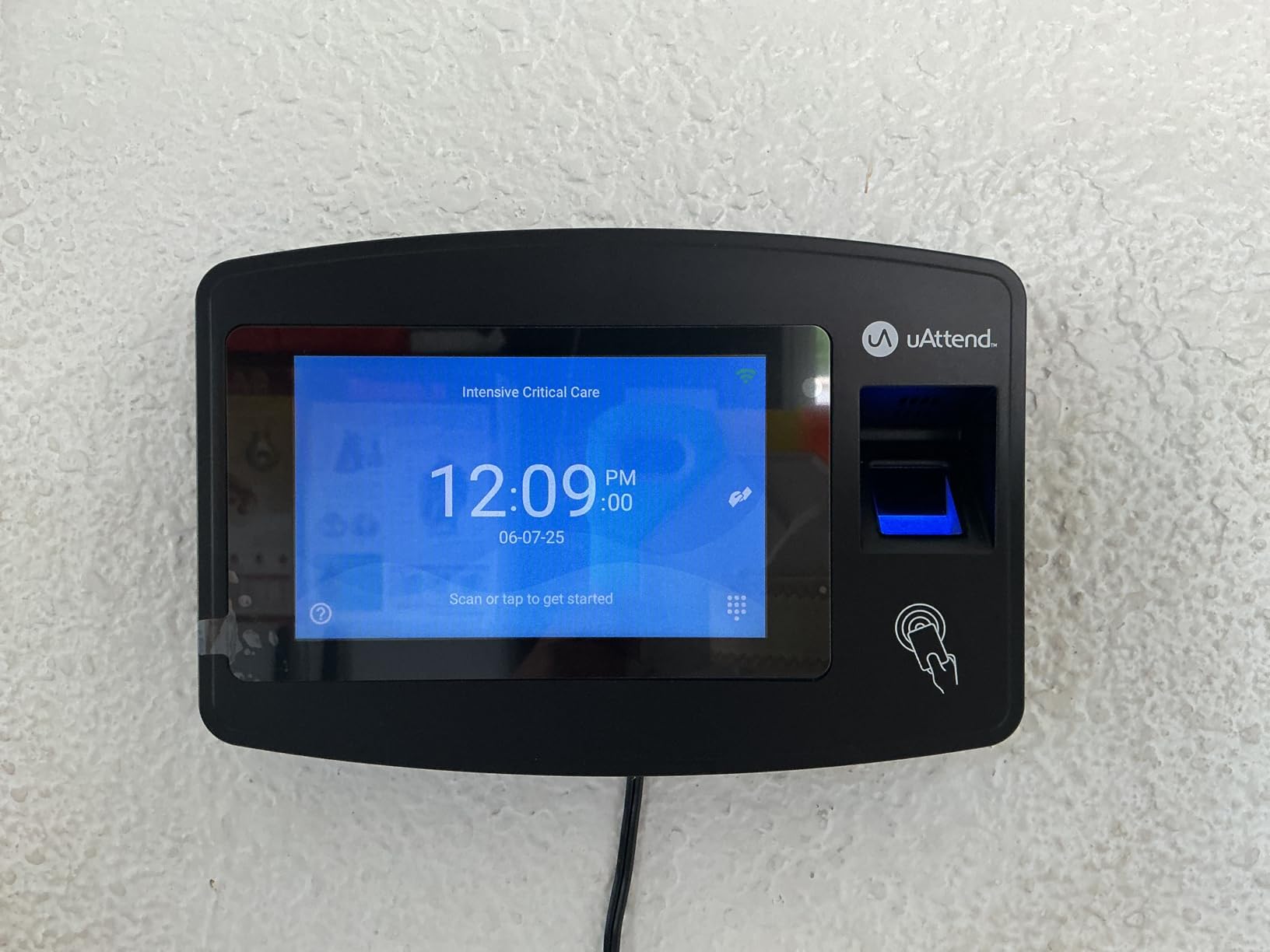 uAttend JR2000 Biometric Fingerprint, RFID, PIN Time Clock for Small Business - Cloud-Based Attendance System with Optional Payroll Integration - All-in-One System customer photo 2