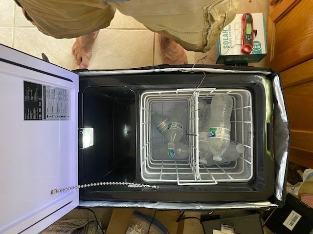 BougeRV 12V Refrigerator 53 Quart, Electric Car Cooler with MAX/ECO Mode | 12/24V DC, 45dB Quiet, -4~50°F, 3-level Battery Protection for Truck, RV, Camping, Use as freezer or refrigerator customer photo 1