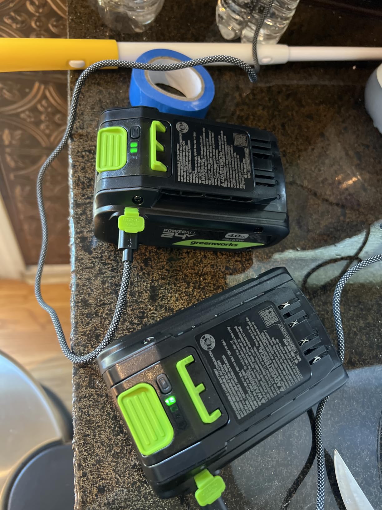 Greenworks 48V (24V x 2) 17in Push Lawn Mower, (2) 4.0 Ah Batteries Kit customer photo 2