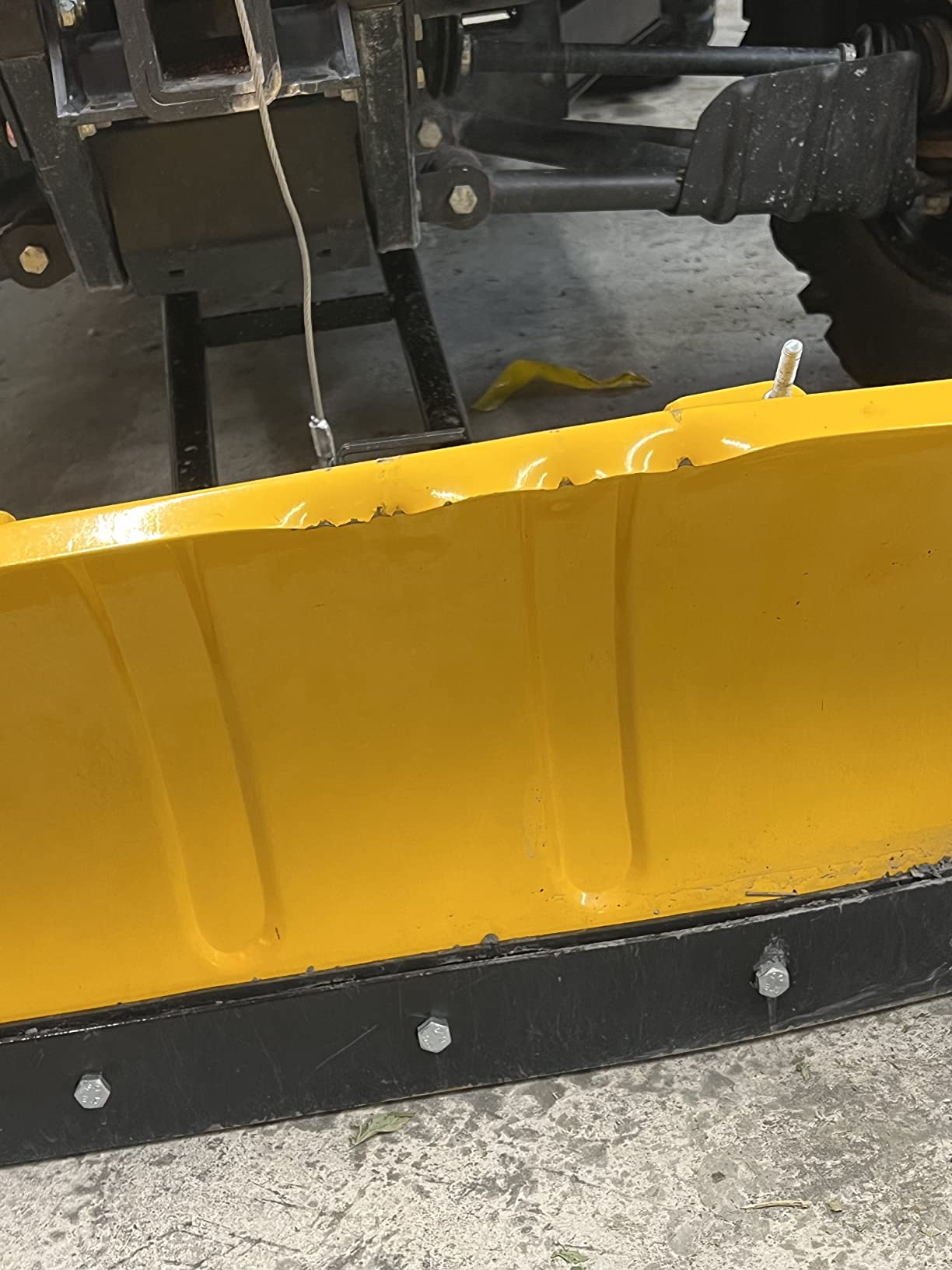 Massimo 60-Inch Universal ATV/UTV Snow Plow Kit - Steel Blade with Push Frame and Mount Plate, 5-Position Angle Adjustment customer photo 2