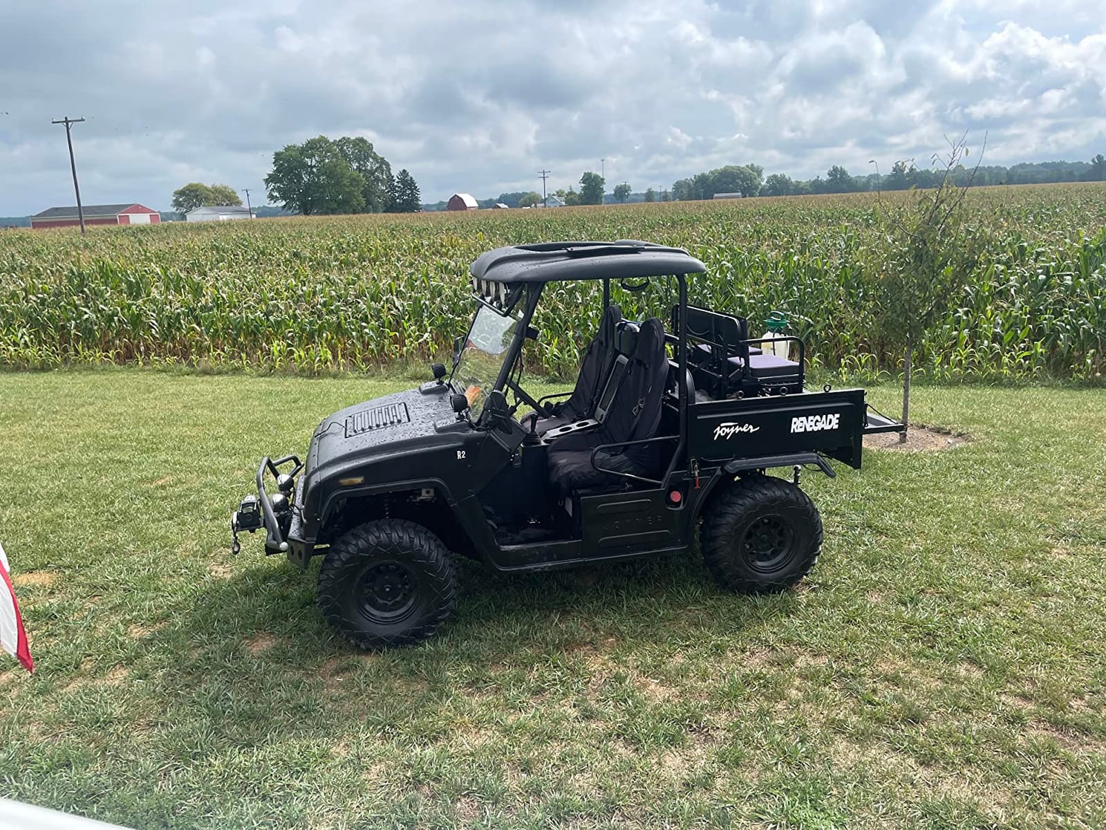 Rough Country Full Front Windshield for Can-Am Defender - 98162030 customer photo 1