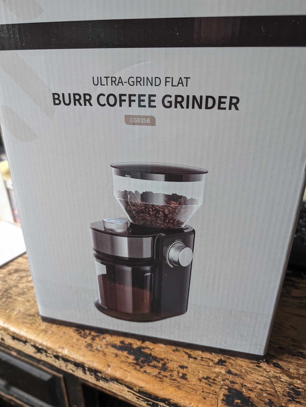 SHARDOR Electric Burr Coffee Grinder 2.0, Automatic Coffee Bean Grinder for Home Use, Adjustable Burr Mill with 16 Precise Settings customer photo 2