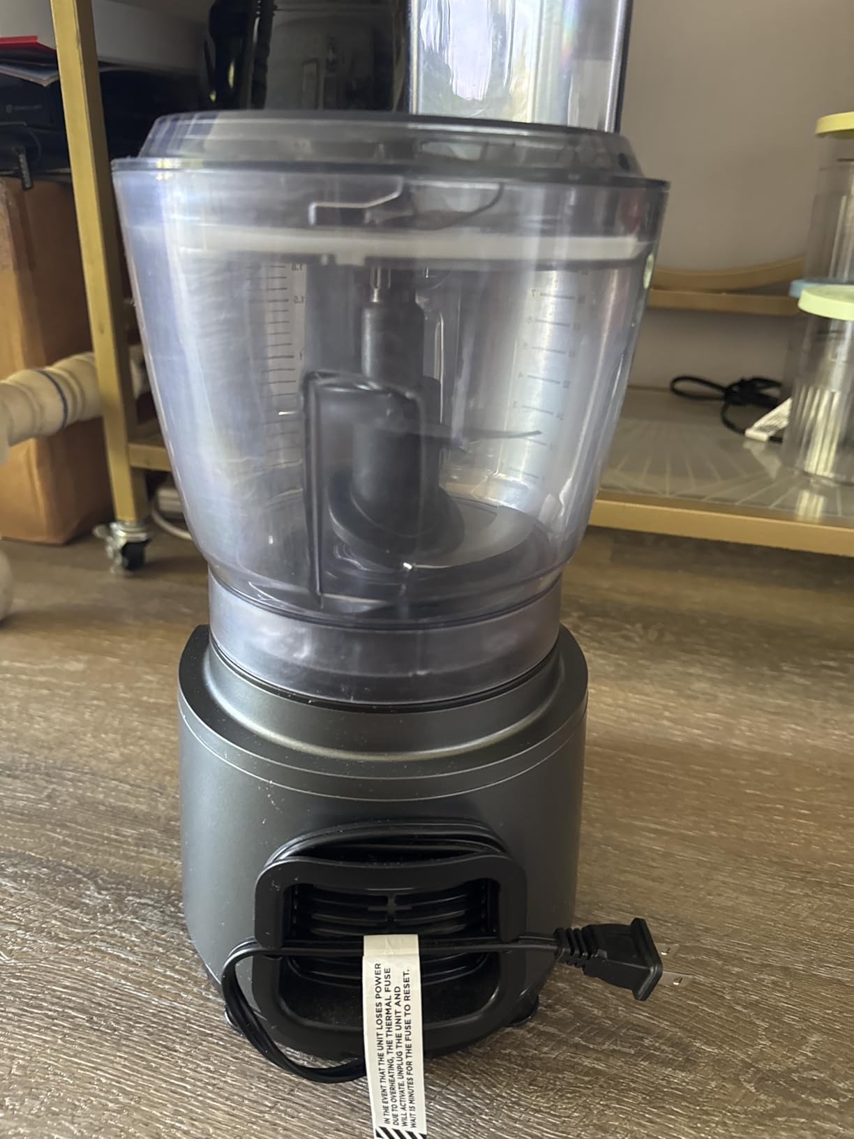 Ninja Professional Plus Food Processor, 1000PW, 9-Cup, Grey, BN601 | Auto-iQ presets chop, slice, puree & mix dough. 9-cup bowl, 3 blades, feed chute & pusher. Dishwasher-safe parts. customer photo 1