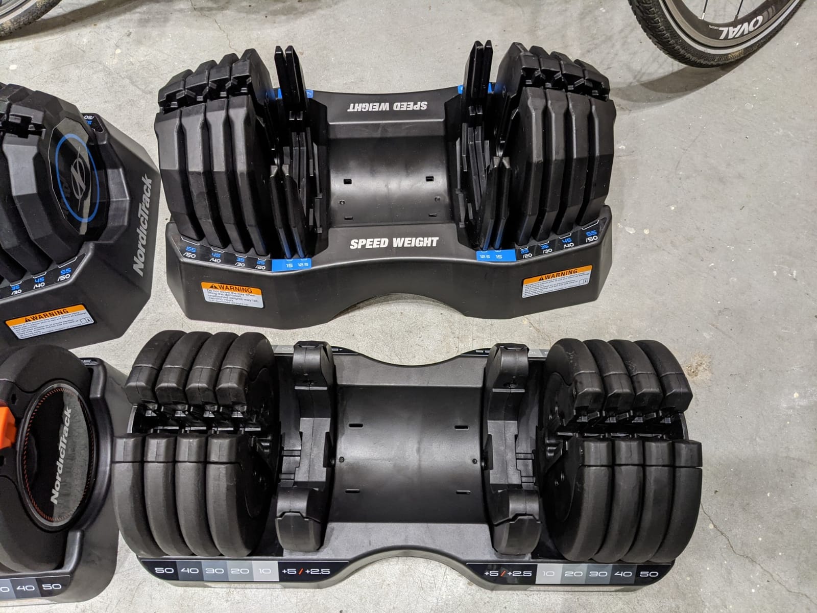 NordicTrack Select-a-Weight Adjustable Dumbbells customer photo 1