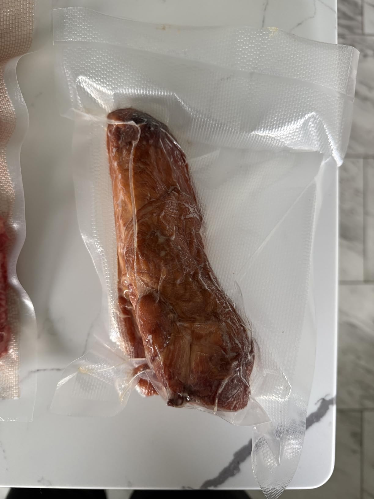 FoodSaver Compact Vacuum Sealer Machine with Airtight Bags and Roll - Ideal for Sous Vide and Airtight Food Storage, White customer photo 1