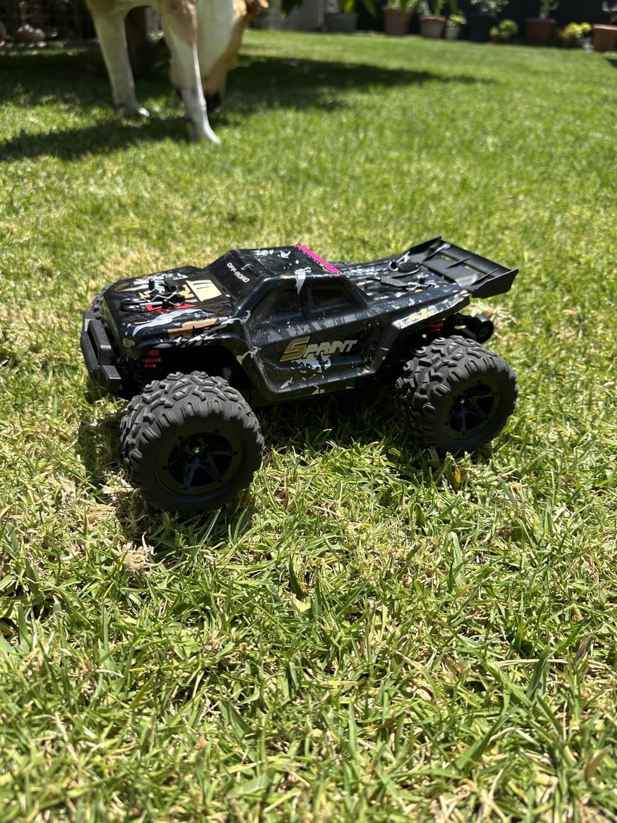 DEERC 9206E DIY Extra Shell 1:10 Scale Large RC Cars,48+ KM/H Hobby Grade High Speed Remote Control Car for Adults Boys,All Terrain 4WD 2.4GHz Off Road Monster RC Truck with 2 Battery for 40+ Min Play customer photo 1