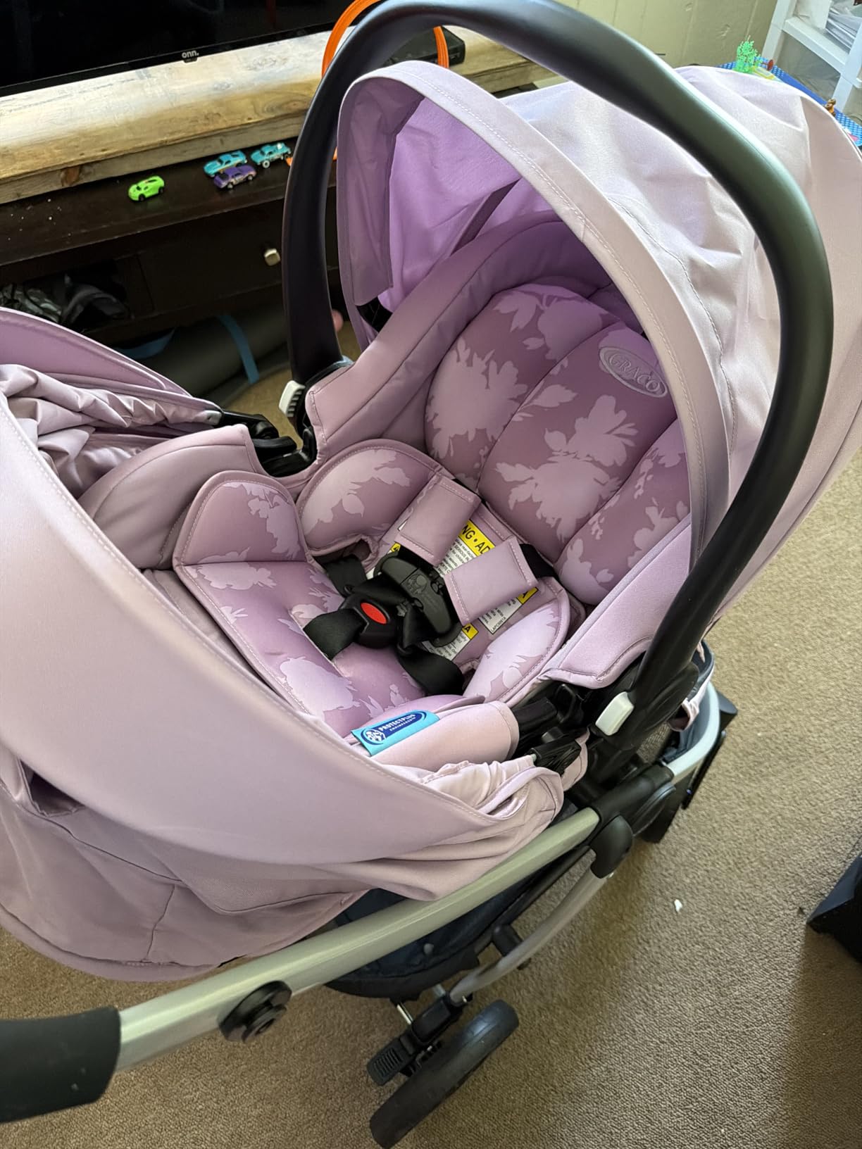 Graco Modes Pramette Stroller, 3-in-1 Baby Stroller, 3 Modes: Infant Car Seat Carrier (Car Seat Not Included), Infant Pramette to Toddler Stroller with Reversible Seat and One-Hand Fold, Redmond customer photo 1