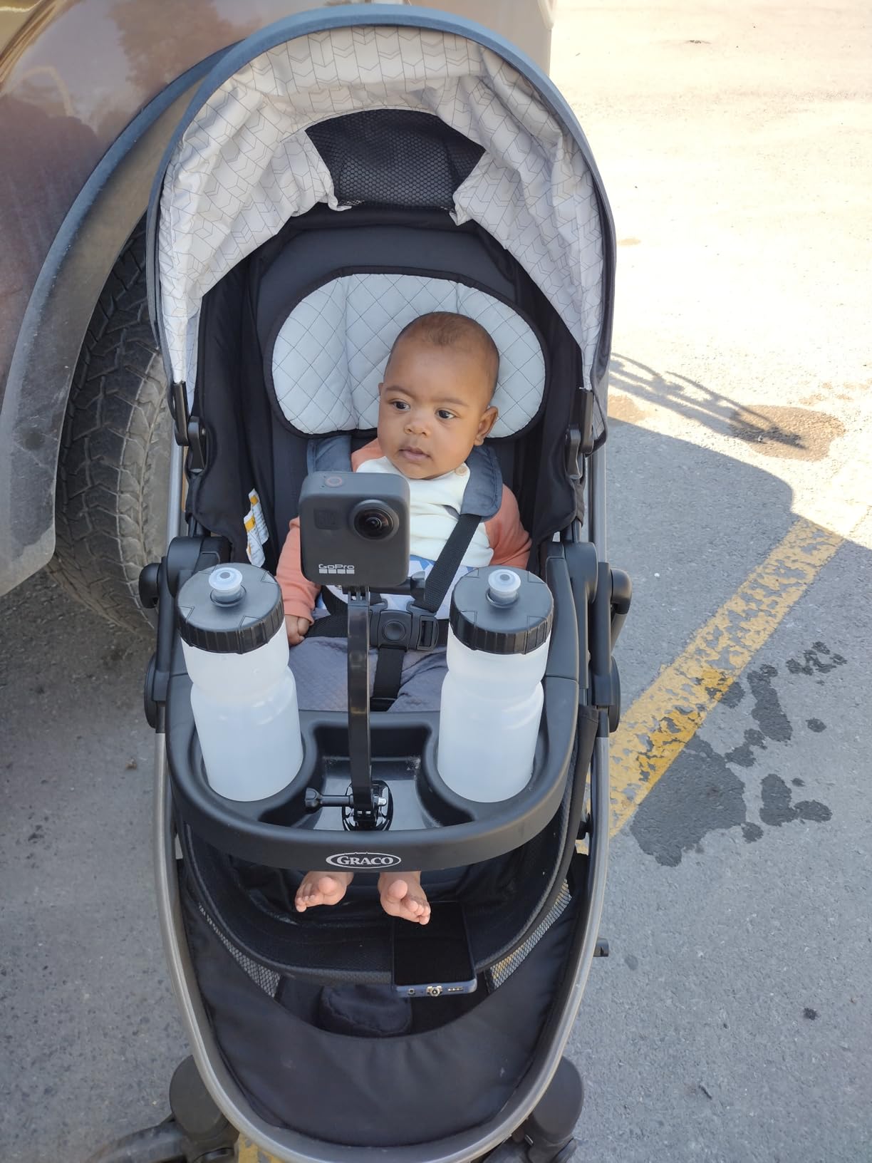 Graco Modes Pramette Stroller, 3-in-1 Baby Stroller, 3 Modes: Infant Car Seat Carrier (Car Seat Not Included), Infant Pramette to Toddler Stroller with Reversible Seat and One-Hand Fold, Redmond customer photo 2