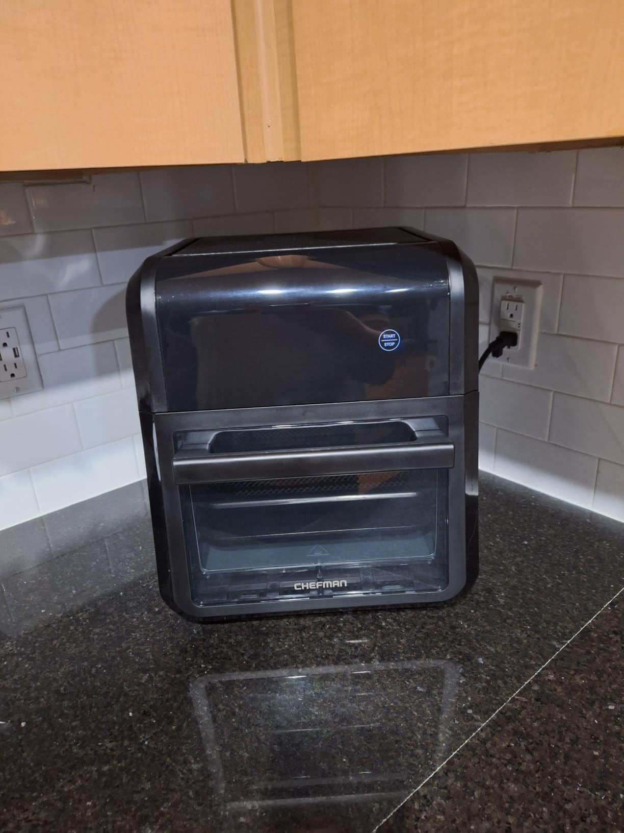 CHEFMAN Multifunctional Digital Air Fryer+ Rotisserie, Dehydrator, Convection Oven, 17 Touch Screen Presets customer photo 1