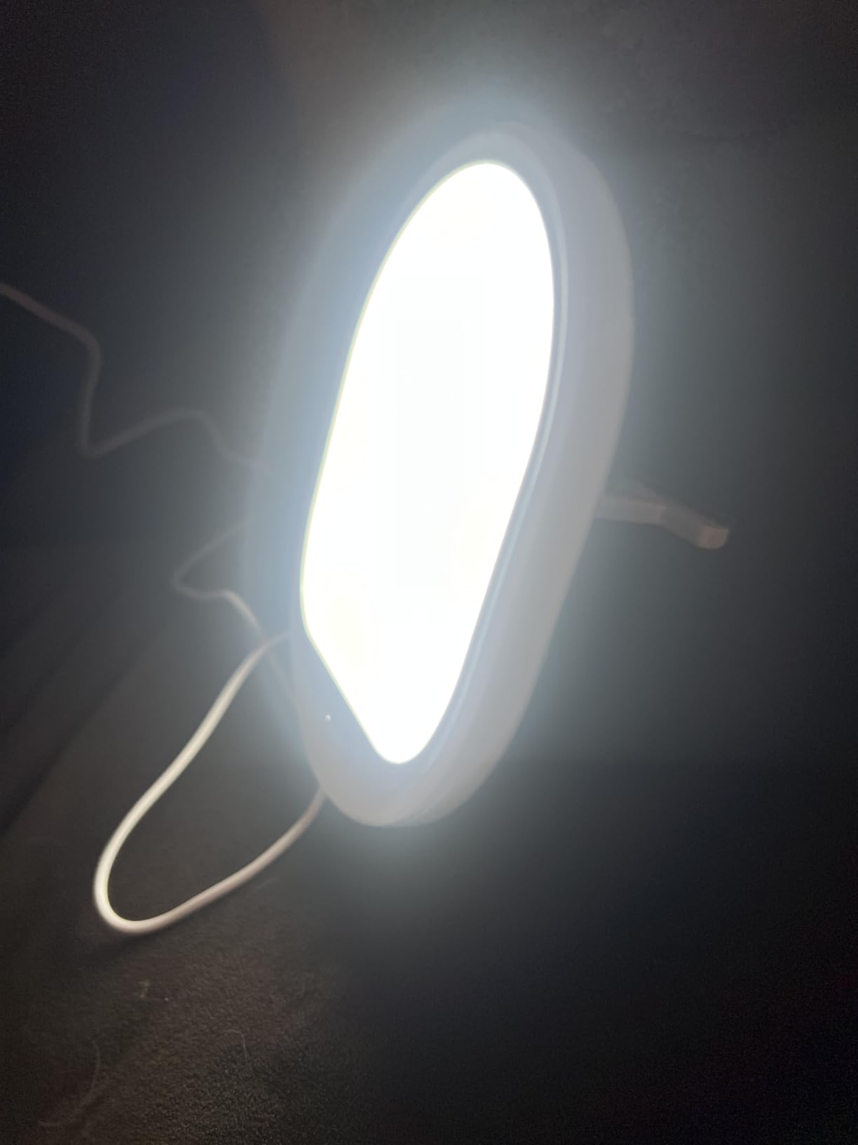 UV-Free 10000 Lux Daylight Lamp - Touch Control with 3 Brightness Levels & 4 Timer Functions, Large Surface & Rotatable Stand for Home/Office customer photo 1