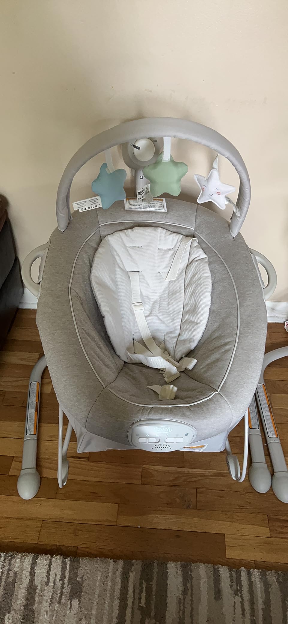 Graco Soothe 'n Sway LX Portable Baby Swing and Baby Bouncer Bouncer, Multi Direction Seat, 2 Speed Vibration, Derby customer photo 2