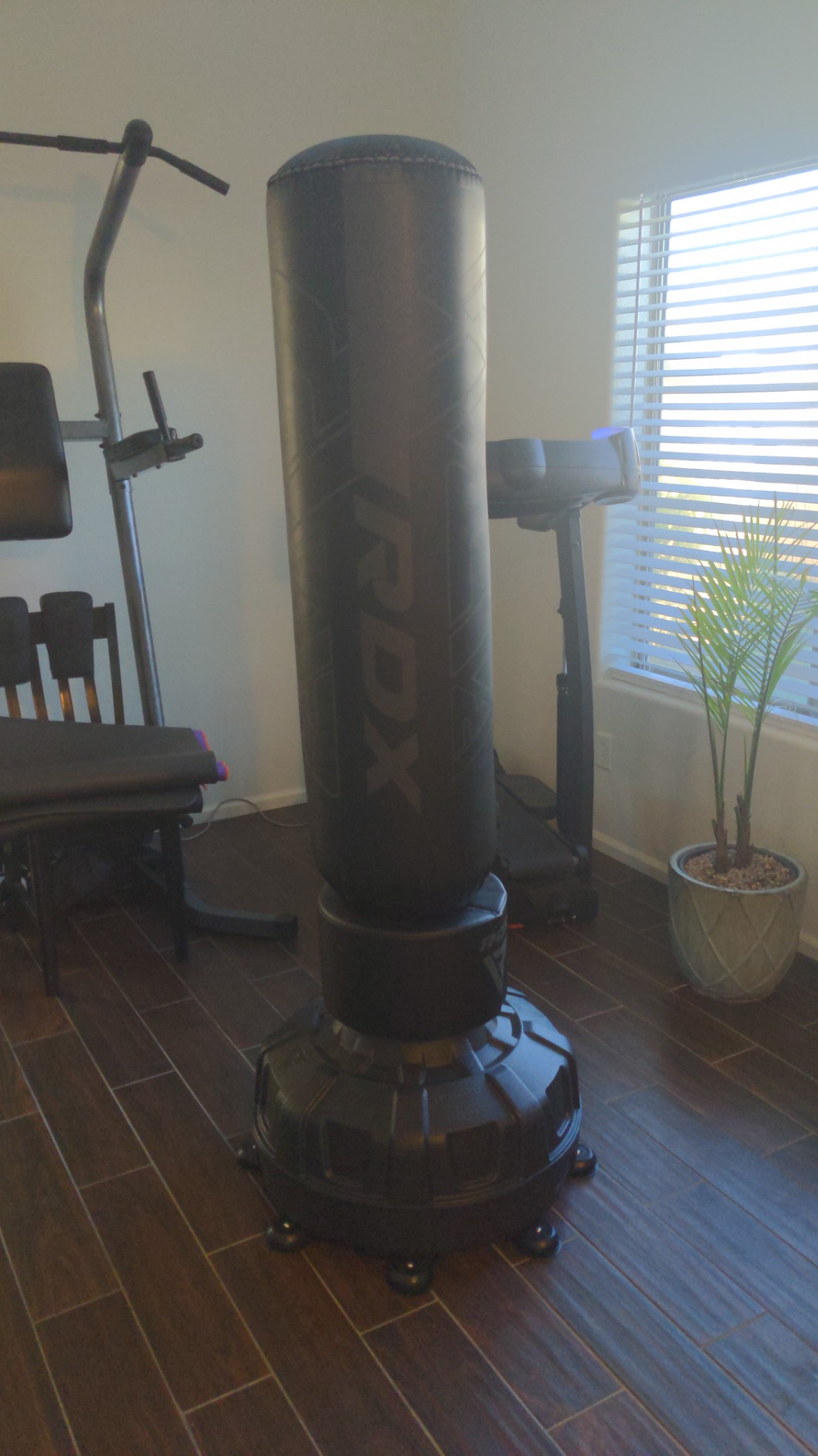 RDX XXL 330LBS Freestanding Punching Bag with Cover & Gloves - 72
