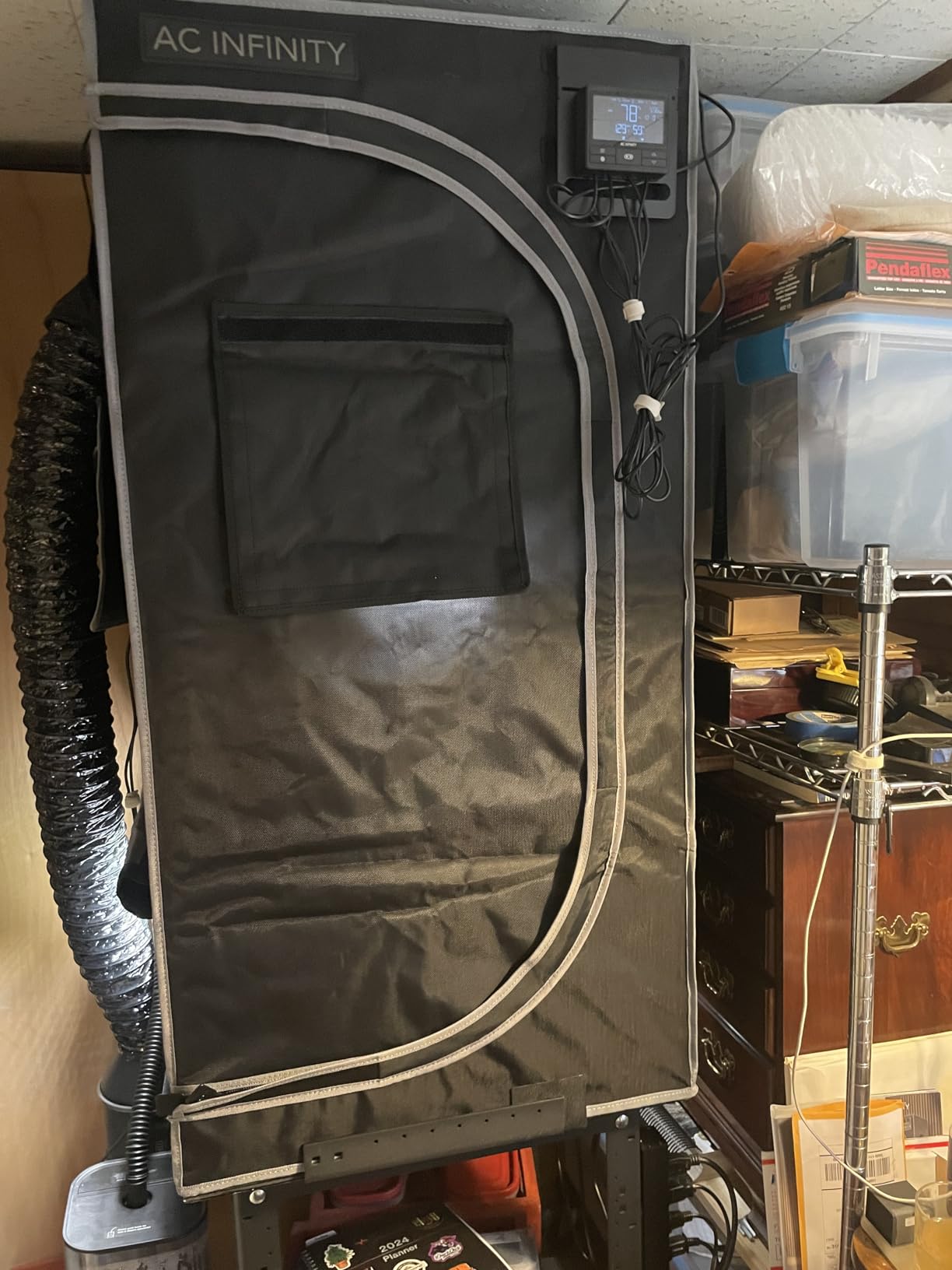 AC Infinity CLOUDLAB 866, Advance Grow Tent 5x5, Thickest 1
