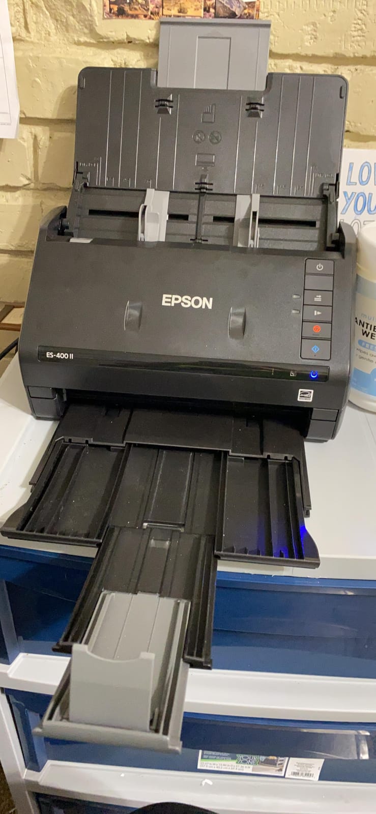 Epson Workforce ES-400 II High-Speed Color Duplex Desktop Document Scanner customer photo 2