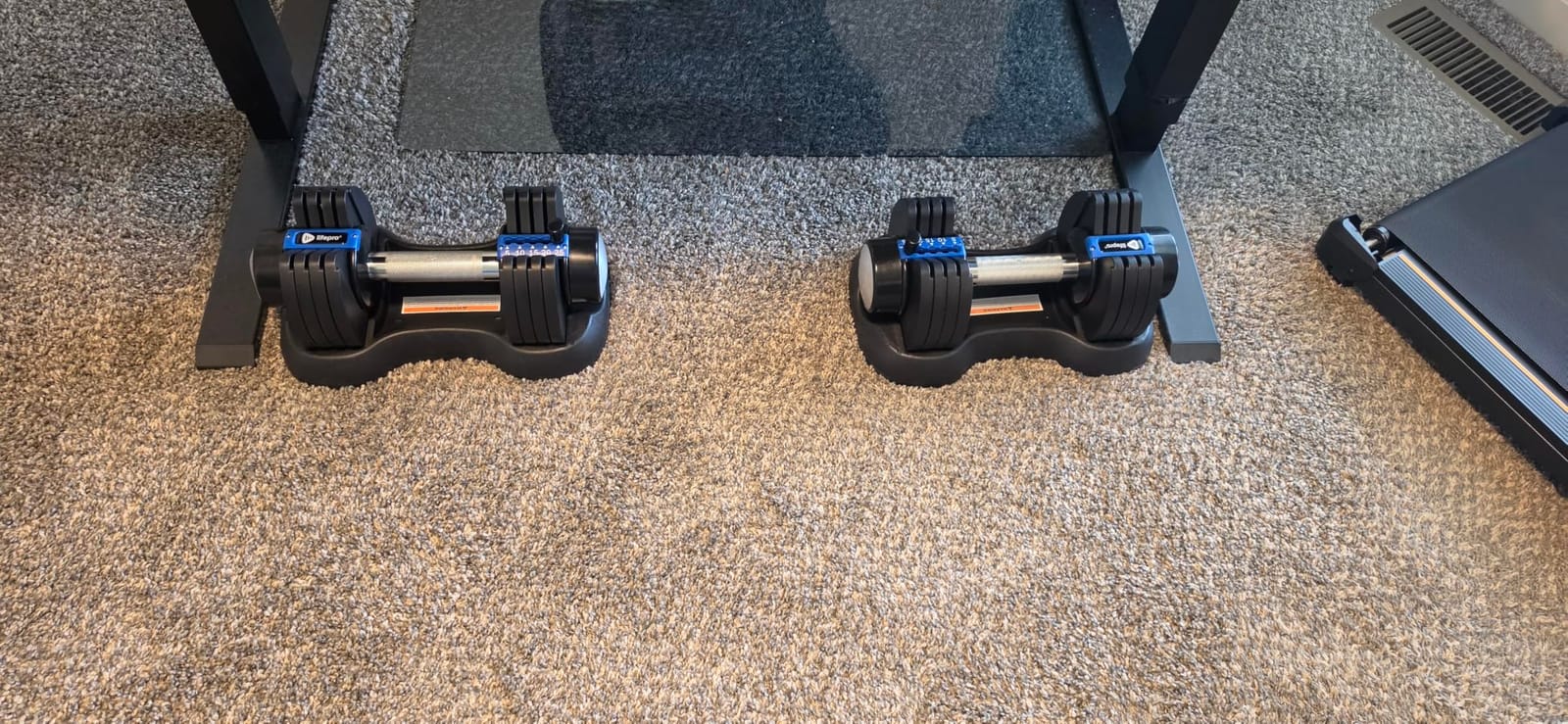 Lifepro Adjustable Dumbbells & Weights for Home Gym, Quick-Adjust customer photo 1