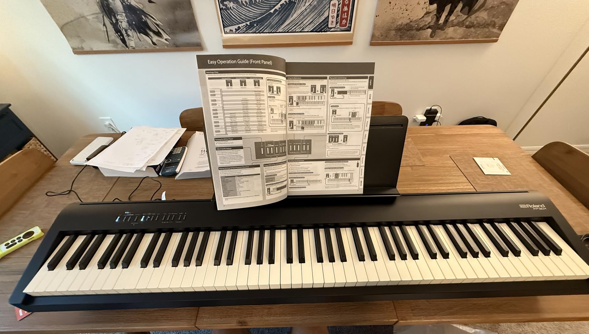 Roland FP-30X | Slim & Stylish 88-Note Digital Piano | Rich Tone & Authentic Ivory-Feel | Built-In Powerful Amplifier & Stereo Speakers | Onboard Sounds | Bluetooth & MIDI Connectivity | Black customer photo 2