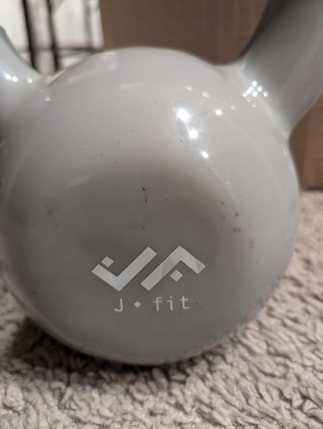 JFIT Kettlebell Weights Vinyl Coated Iron customer photo 1
