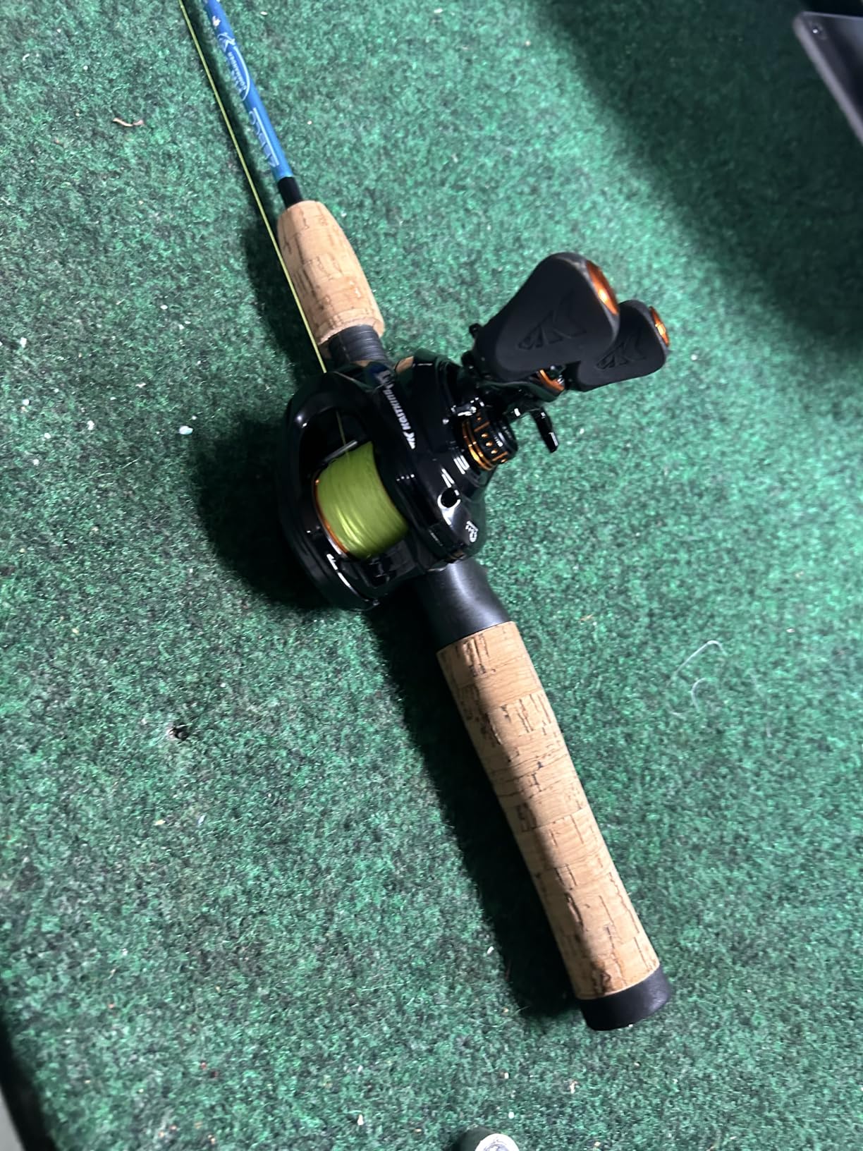 KastKing Zephyr Bait Finesse Baitcasting Fishing Reels with Drag Clicker | Max Drag: 10.0 lb, 6+1 BB, 5.6 oz, Carbon Fiber Frame, 8 Button Magnetic Brake, 7.2:1 Gear Ratio, Palm Perfect Design customer photo 1