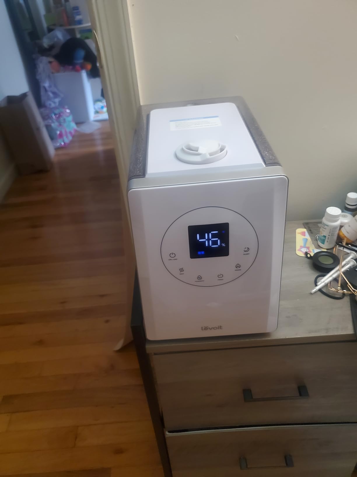 Levoit LV600S Smart Warm&Cool Mist Humidifiers for Home Bedroom Large Room, 6L 753ft² Coverage, Quickly & Evenly Humidify Whole House, Easy Top Fill, Smart Sensor, App & Voice Control, Quiet Sleep Mode customer photo 2