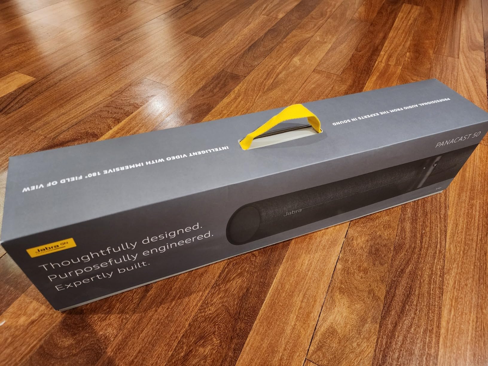 Jabra PanaCast 50 180 Panoramic-4K Meeting Room Webcam, 4 Kilopixel Video Resolution, Black customer photo 2