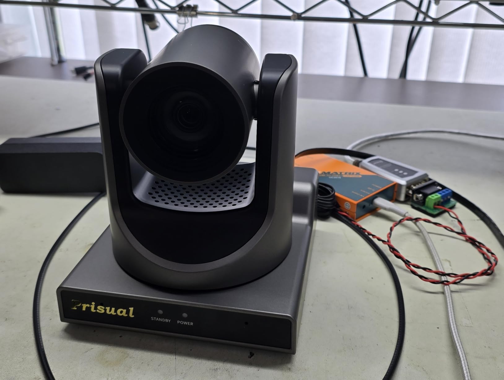 Prisual PTZ Camera Gen 5 AI Auto Tracking, 20X Optical Zoom, SDI HDMI PoE USB IP Streaming, Reliability Metal body for Church Worship Education vMix OBS (TEM-20S PRO) customer photo 1