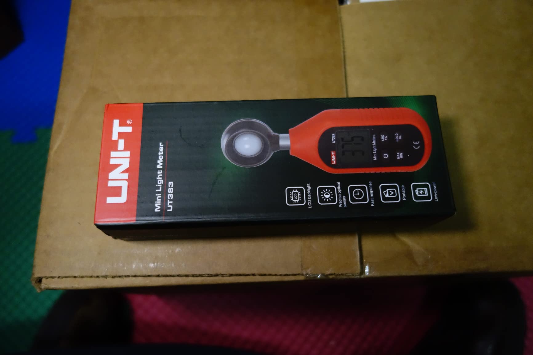 UNI-T UT383 Light Meter Digital Illuminance Meter Lux Meter, 0-199,900 Lux (0-18,500 FC) Foot Candles Luxmeter for Film Photography Plants Photo customer photo 1