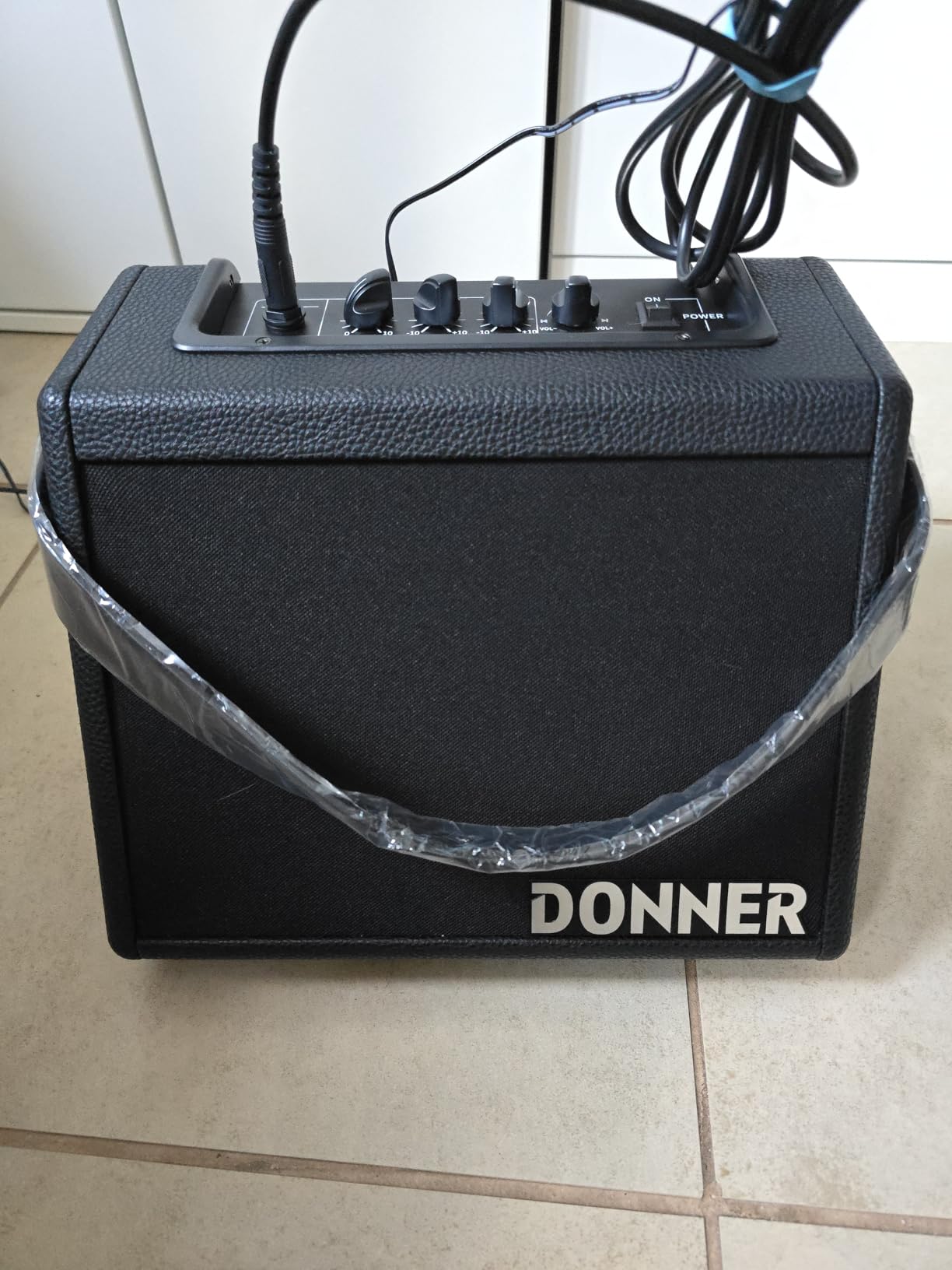 Donner Mini Electric Drum Amp 20W, Wireless Electronic Drum Amplifier Keyboard Speaker DDA-20 Portable for Home Practice customer photo 1