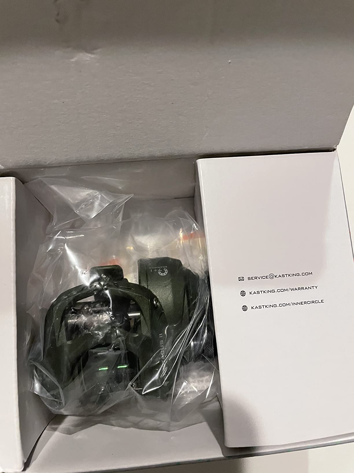 KastKing Spartacus II Baitcasting Fishing Reels with 7.2:1 Gear Ratio | Max Drag: 17.6 lb, 7+1 BB, 6 oz, Graphite Frame, 5-Button Magnetic Brake, Ultralight and Super Smooth customer photo 2