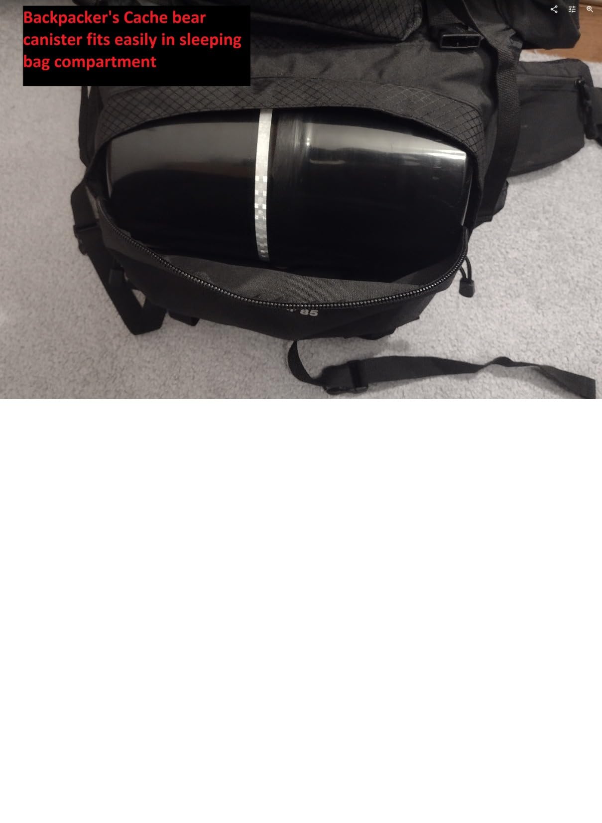 Teton 65L Explorer Internal Frame Backpack customer photo 1