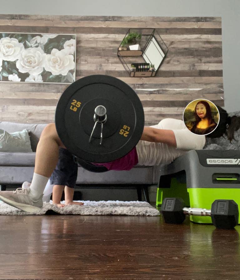 FEIERDUN 7FT Olympic Barbell Bar 1900LBS, Alloy Steel Barbell with Center Knurling for Home Gym Powerlifting customer photo 1