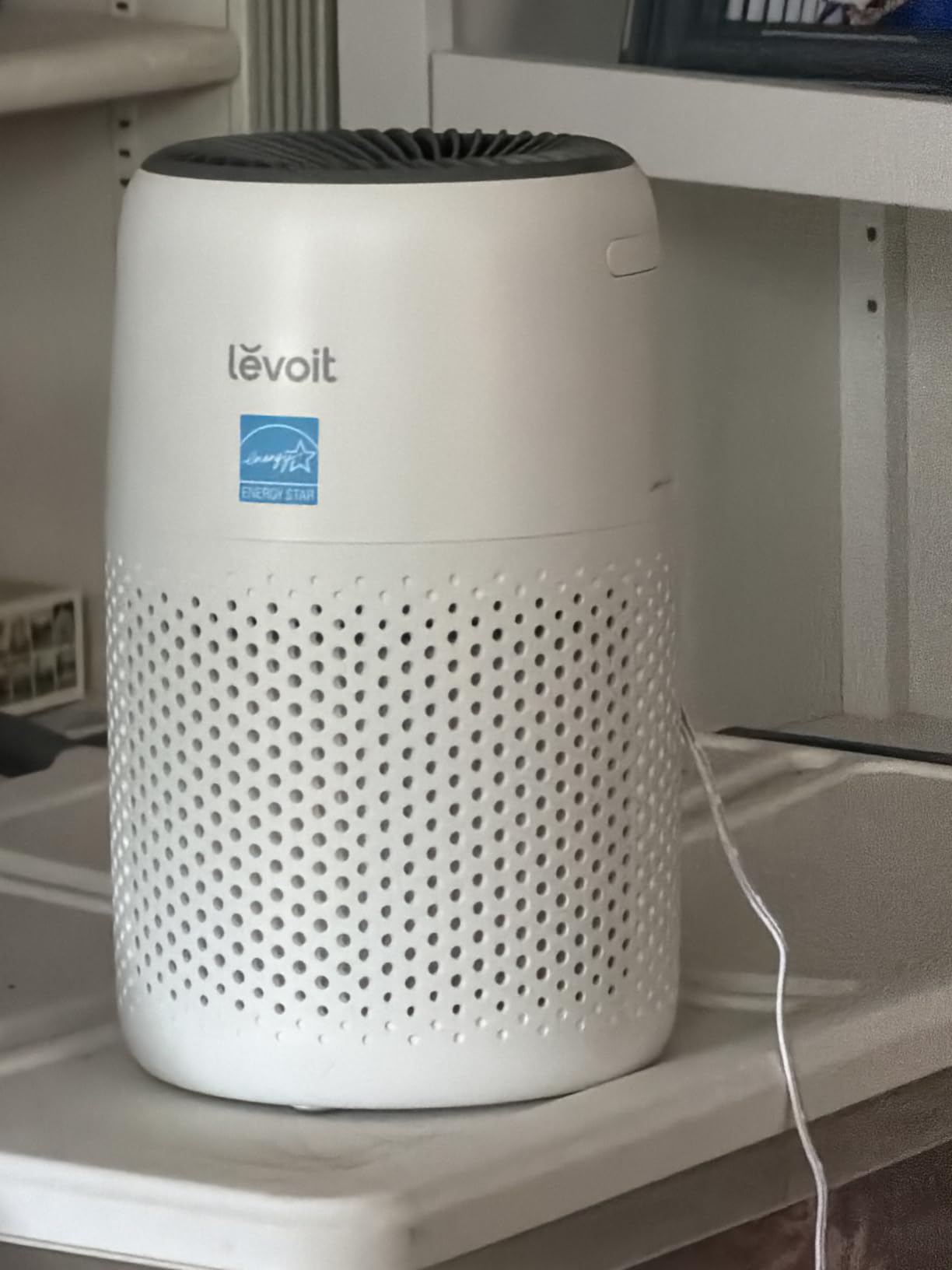Levoit Core Mini-P Air Purifiers for Bedroom Home Pets Dorm Room, Small Air Purifiers with Fragrance Sponge, Filters Smoke, Allergens, Pet Dander, Odor, Dust, White customer photo 1
