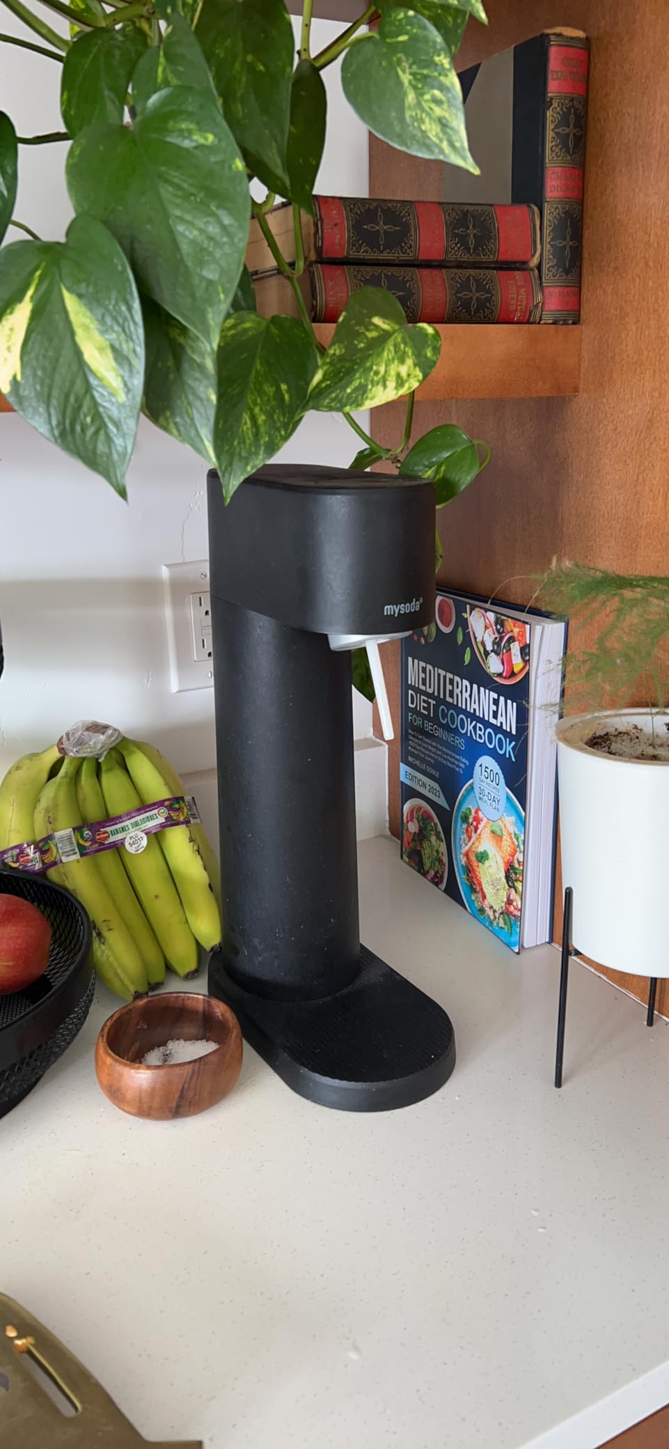 Mysoda Woody Carbonated Water Machine with 1L Bottle - Pigeon | Silent Carbonated Water Machine - Durable Soda Maker - For Easy Home Carbonation and Sparkling Drinks - No CO2 Cylinder customer photo 2