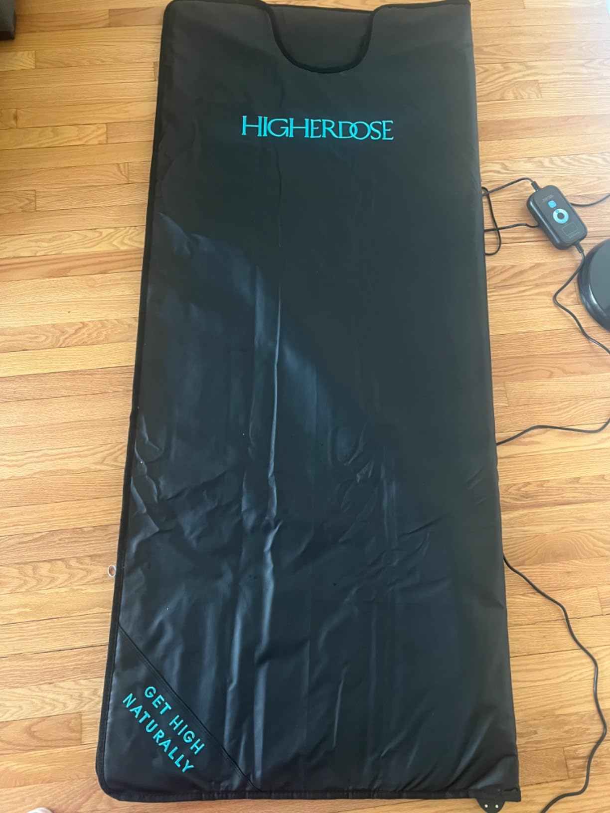 HigherDOSE Infrared Sauna Blanket with Low EMF for Personal Sauna at Home customer photo 1