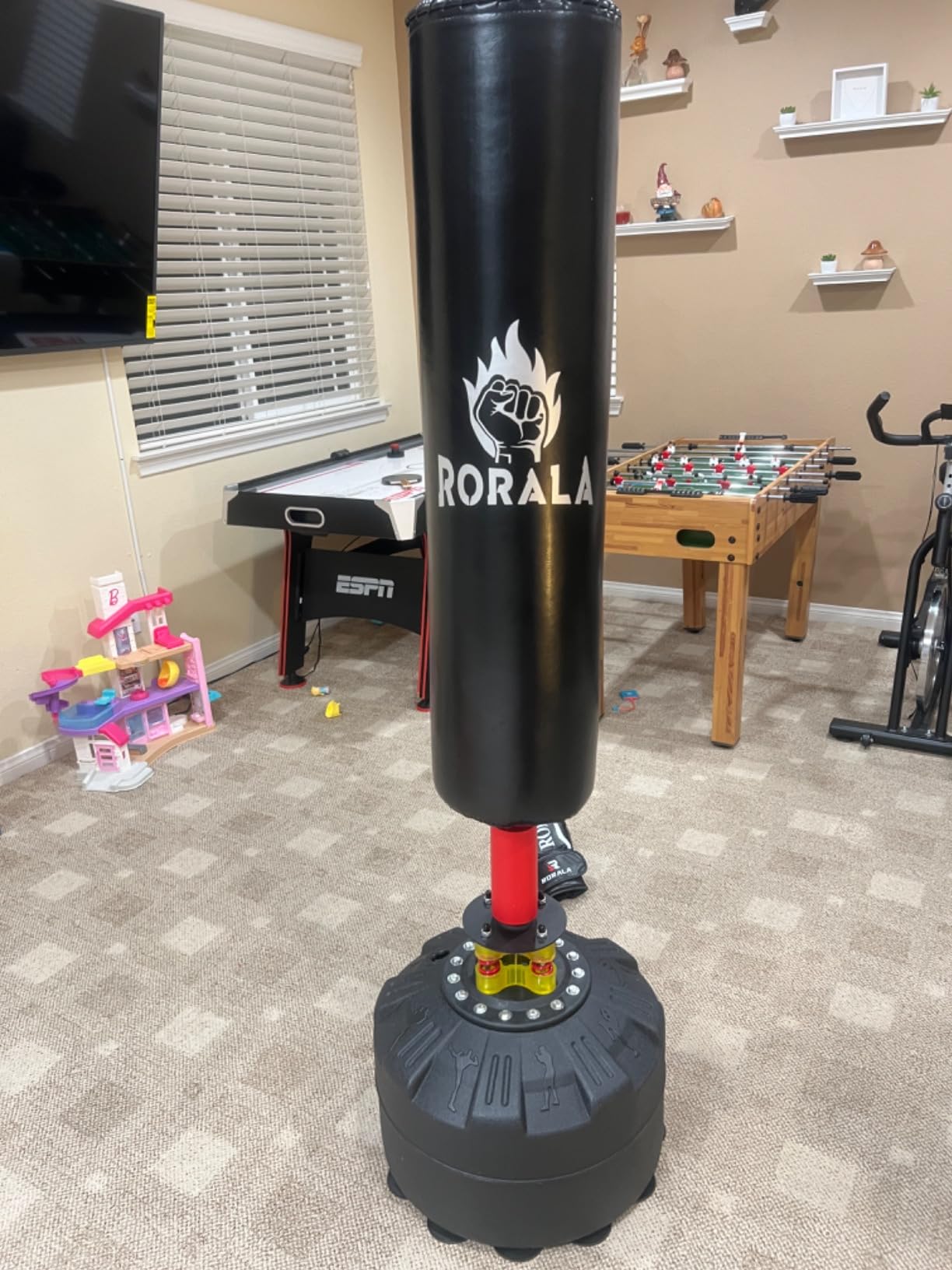 RORALA Punching Bag with Stand 70