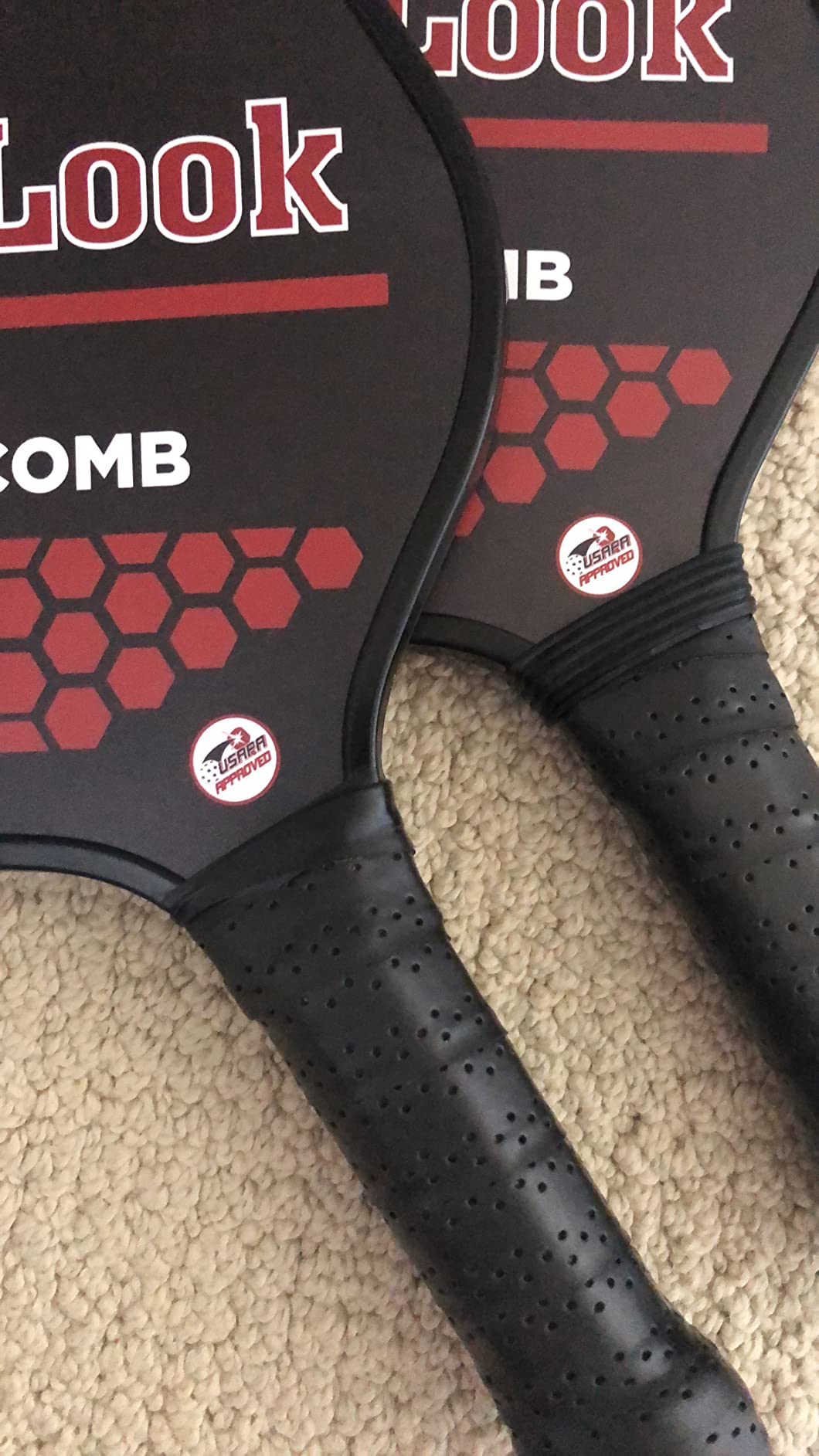 JP WinLook Premium Pickleball Paddles Set - USAPA Pickleball Set - Graphite Carbon Fiber Rackets for Women & Men and Balls for Indoor or Outdoor Play - Racquets, Pickleballs & Carry Bag customer photo 1
