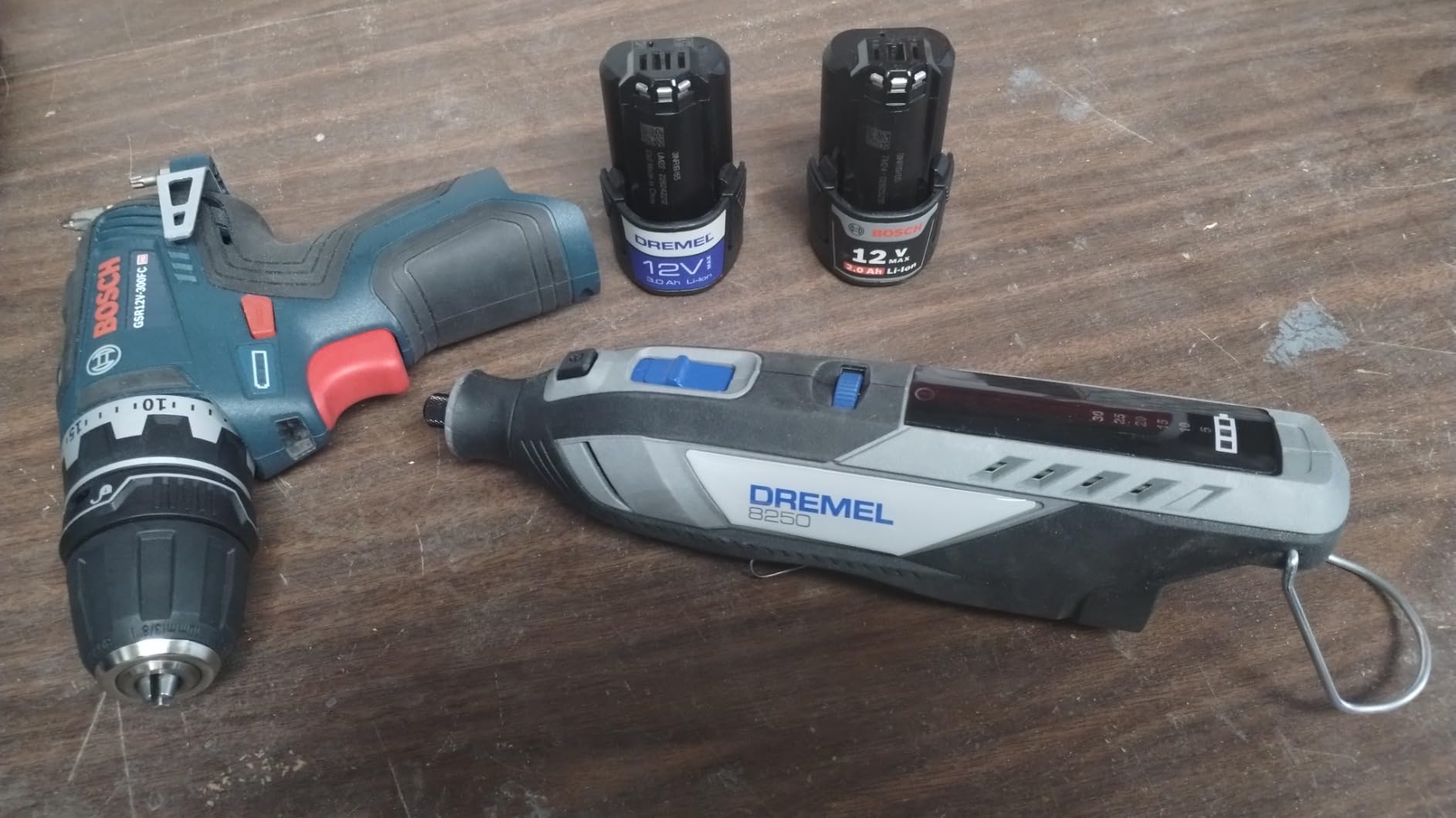 Dremel 8250-5 12V Lithium-Ion Variable Speed Cordless Rotary Tool with Brushless Motor - 5 Rotary Tool Accessories, 3Ah Battery, Charger, and Tool Bag customer photo 2