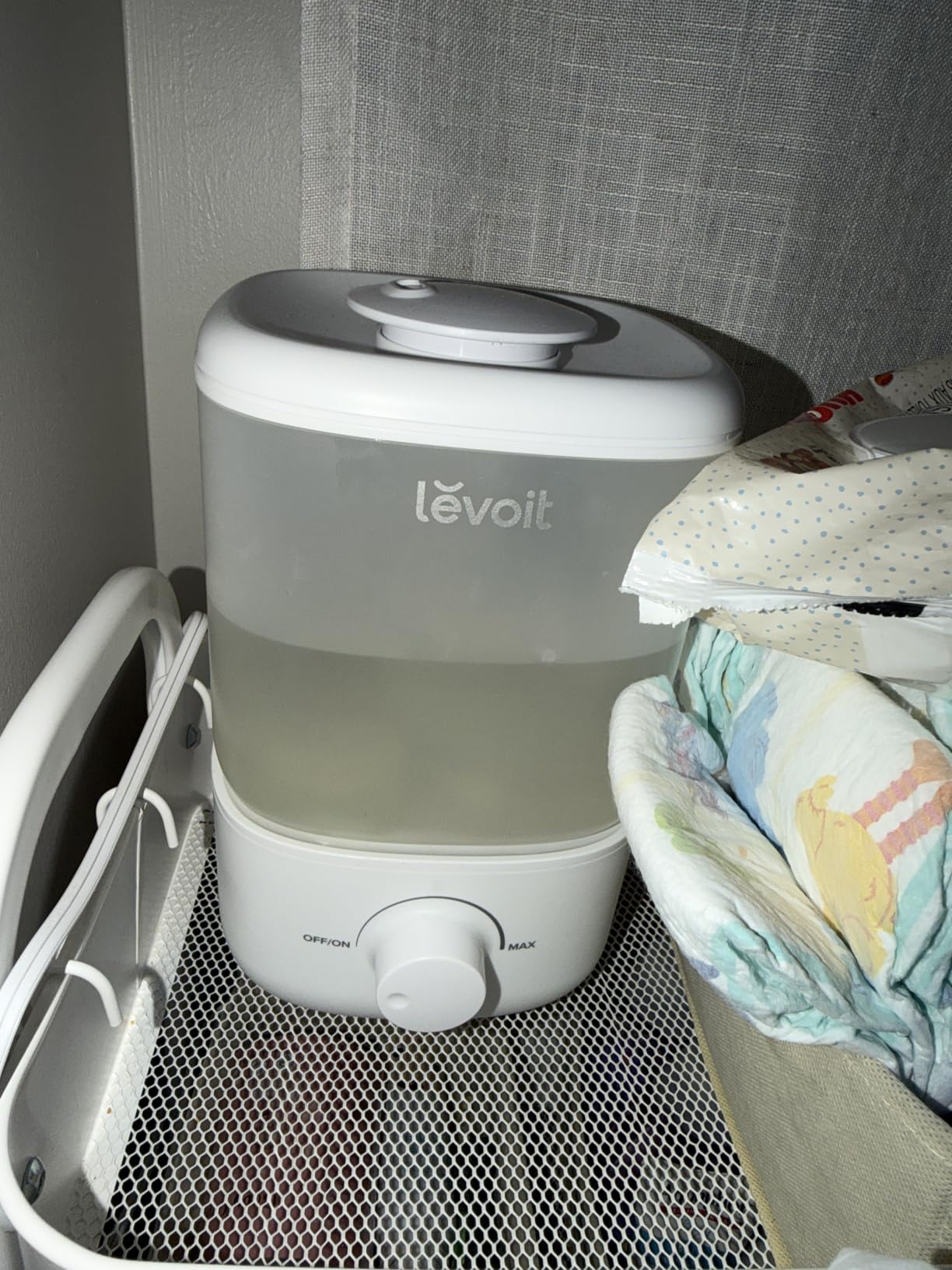 LEVOIT Humidifiers for Bedroom, Quiet, 3L Cool Mist, Essential Oil Diffuser Top Fill, Home/Large Room, 360° Nozzle, Rapid Ultrasonic Humidification for Baby Nursery/Plant customer photo 2