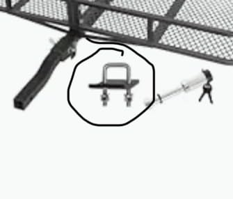 WEIZE Folding Hitch Mount Cargo Carrier Basket 60