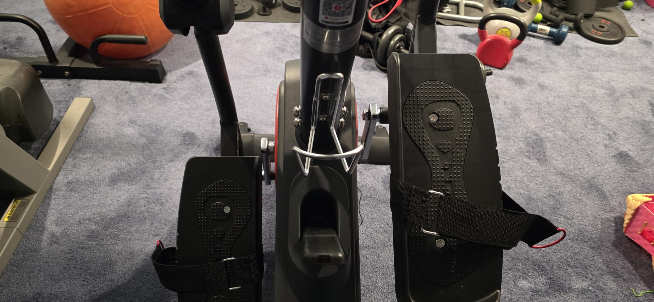 Sunny Health & Fitness Elite Recumbent Cross Trainer & Elliptical Machine with Arm Exercisers for Home Arm/Leg Training, Easy Adjust Seat & Mesh Backrest, Free SunnyFit App Bluetooth Connectivity customer photo 2