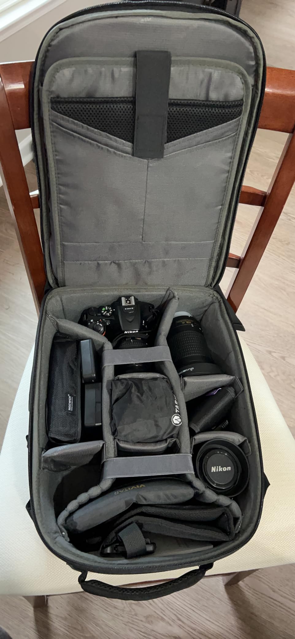 TARION Hard Shell Camera Backpack Bag for Photographers Compact 13L TRH | 3-Side Hard Case, 14.5