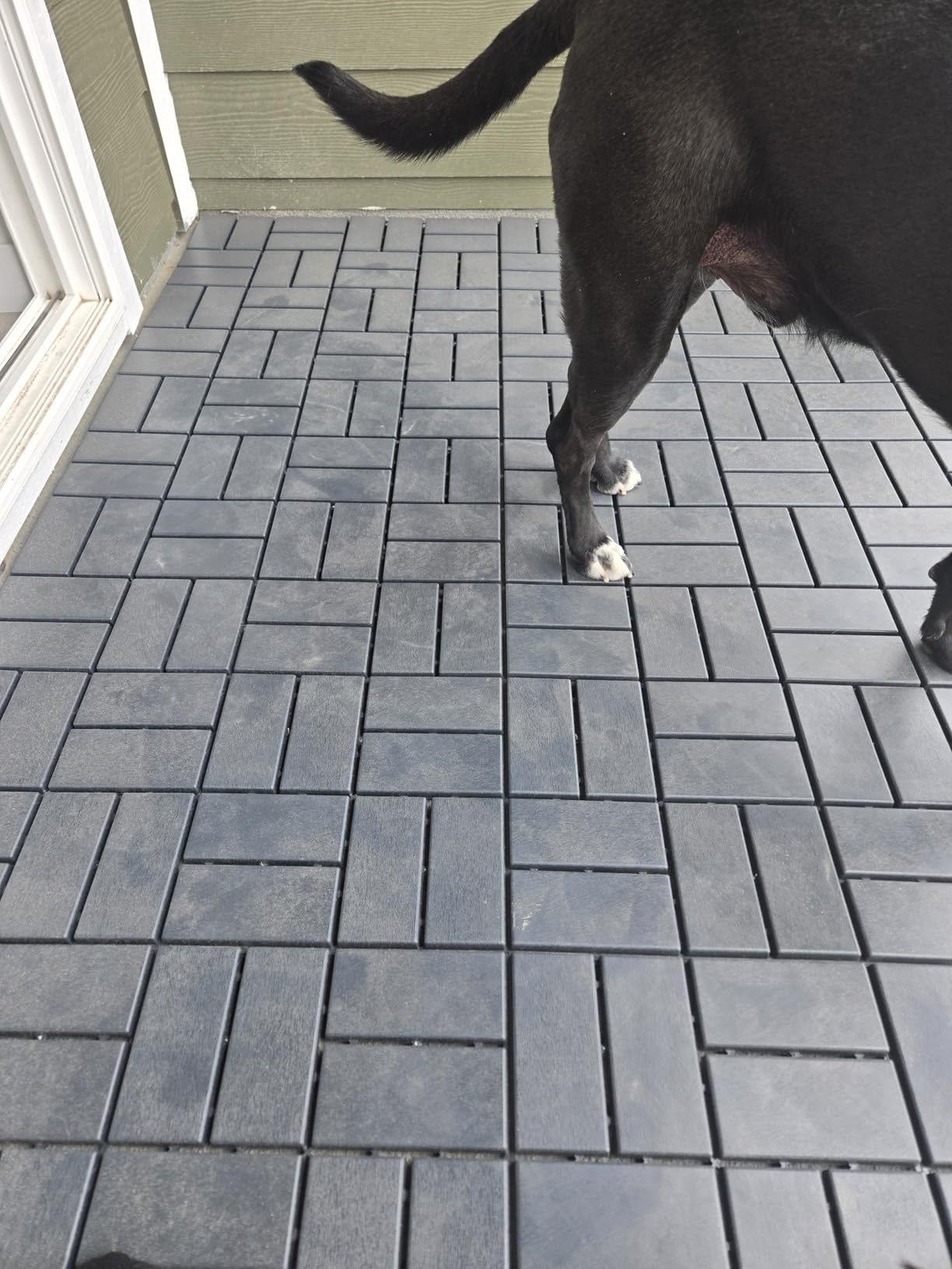 Goovilla Plastic Interlocking Deck Tiles, 9 Pack 12