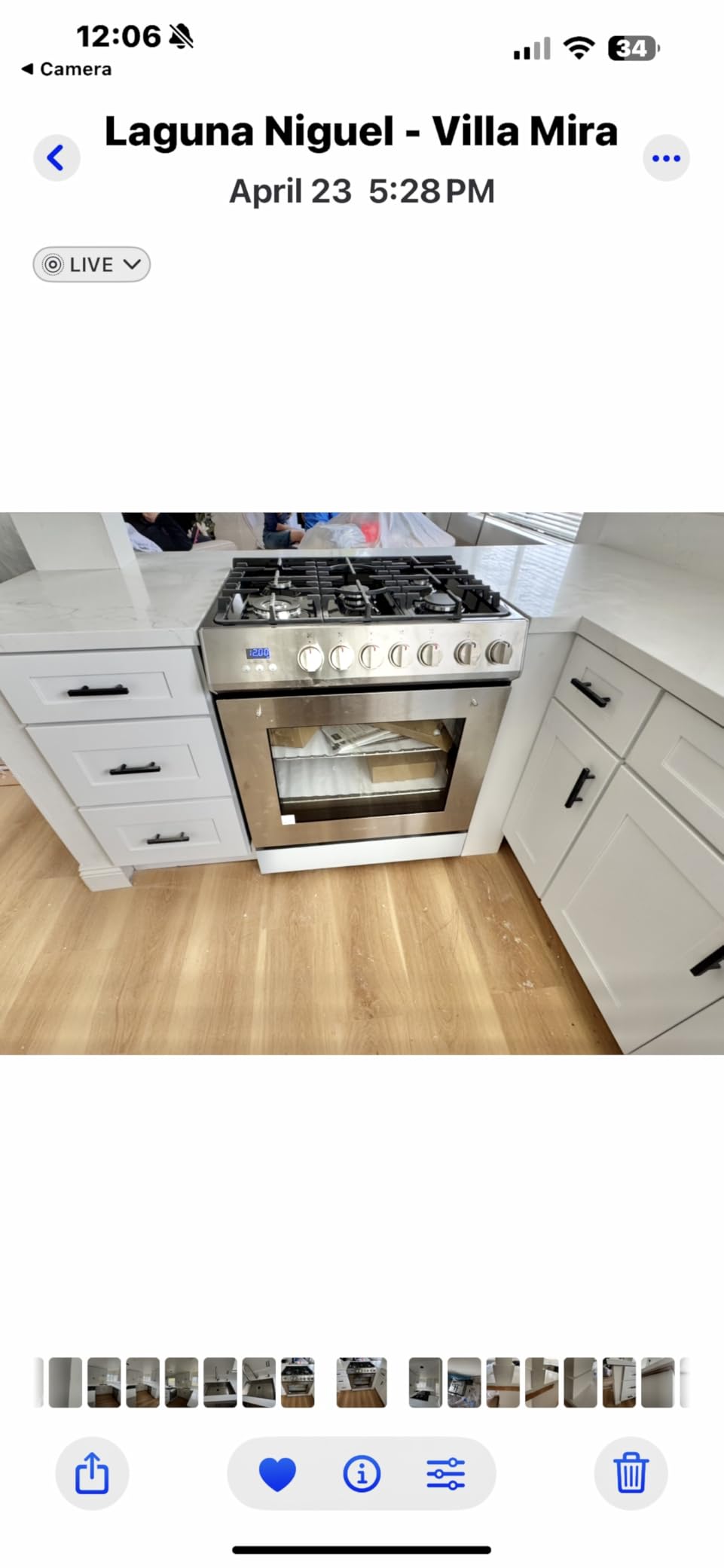 COSMO COS-305AGC 30 in. 5.0 cu. ft. Freestanding Single Oven Gas Range with 5 Burner Cooktop and Heavy Duty Cast Iron Grates in Stainless Steel customer photo 1