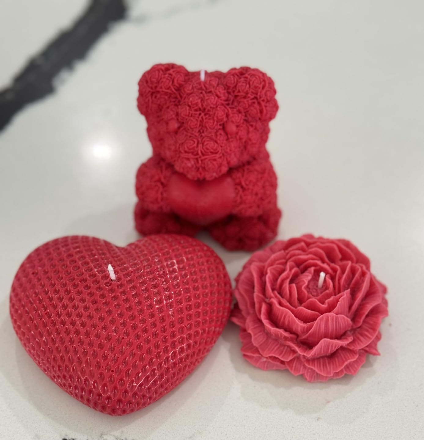 SAEUYVB Candle Making Kit, Soy Candle Making Kit for Adult with Melting Pot | Complete DIY Starter Soy Candle Making Supplies/Kit, Suitable for Handmade Candle Gifts and Home Decor customer photo 2
