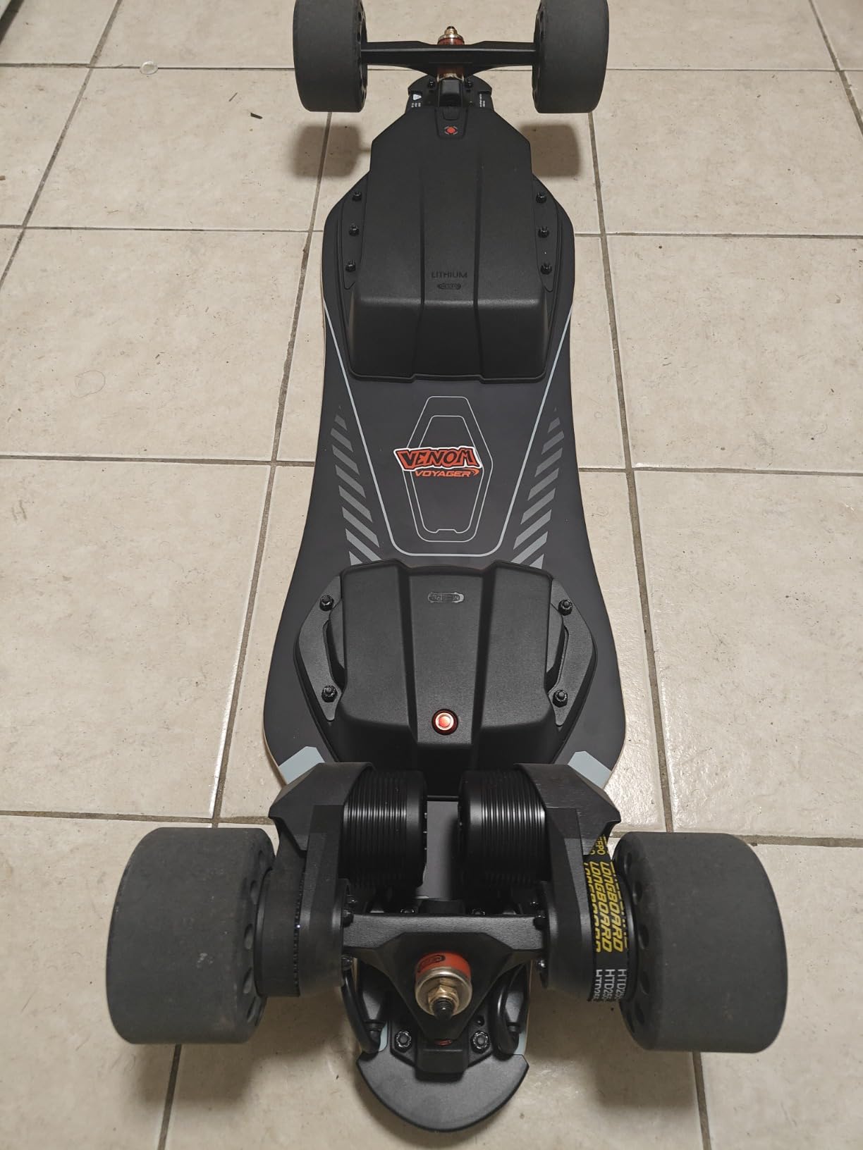 MEEPO Electric Longboard Skateboard with Remote for Adults, 34 MPH Top Speed, 30 Miles Long Range with 2800W*2 Gear Drive Motor, Bamboo & Fiberglass Deck, 330 LBS Max Load, Voyager X customer photo 2