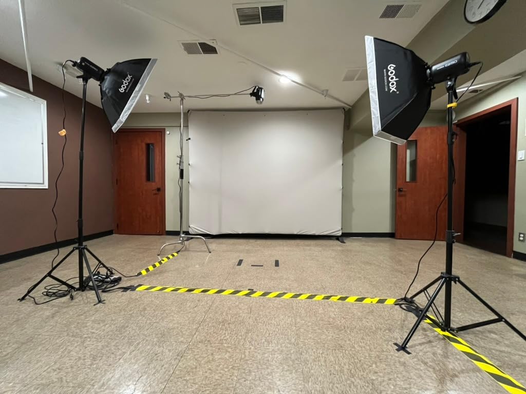 C Stand With Boom Arm - Photography Light Stand, Max Height 10.5ft/320cm, 4.2ft/128cm Holding Arm, Stainless Steel Heavy Duty Silver (CXJH01) customer photo 2