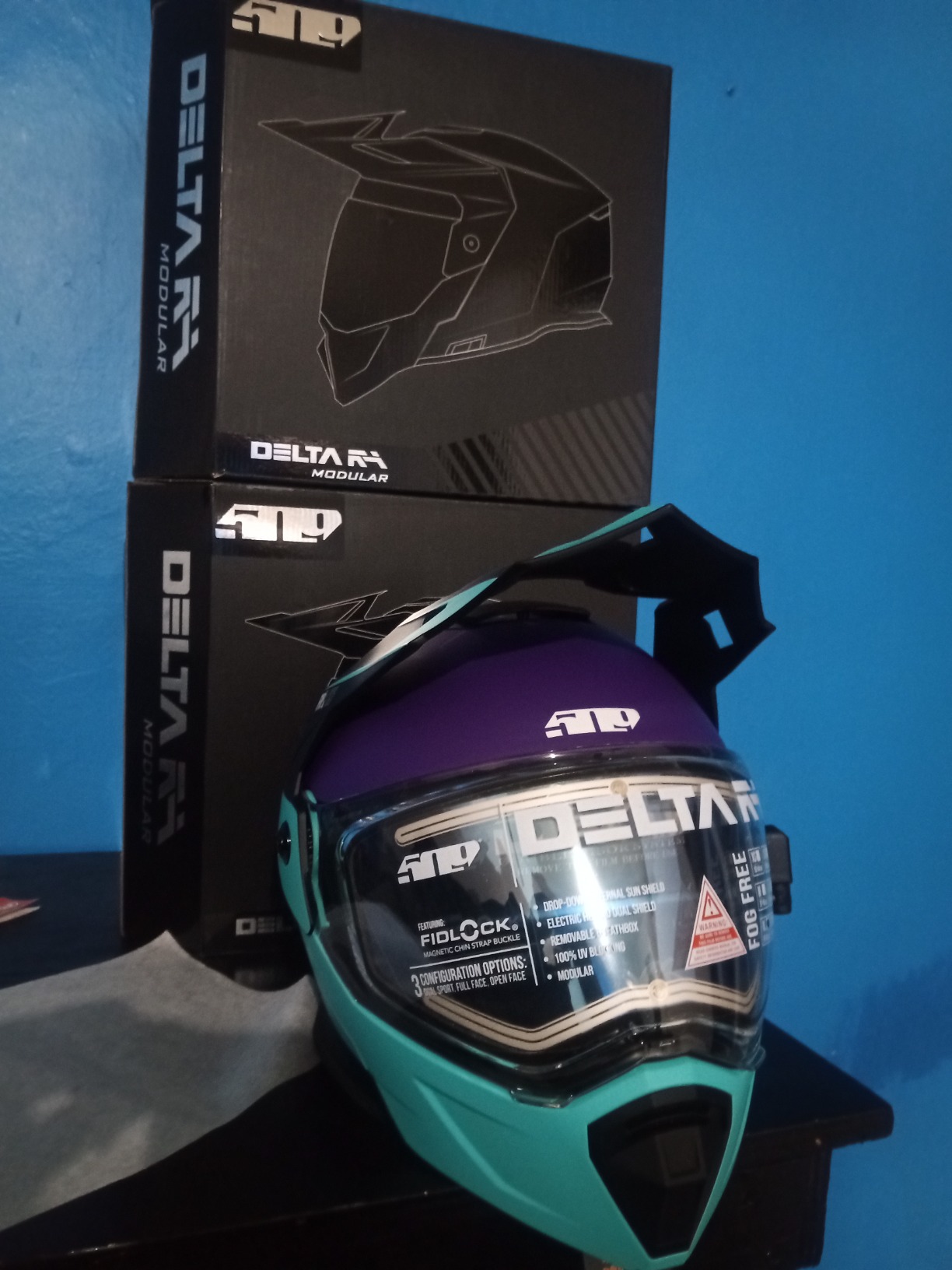 509 Delta R4 Ignite Snowmobile Helmet with Heated Shield customer photo 1