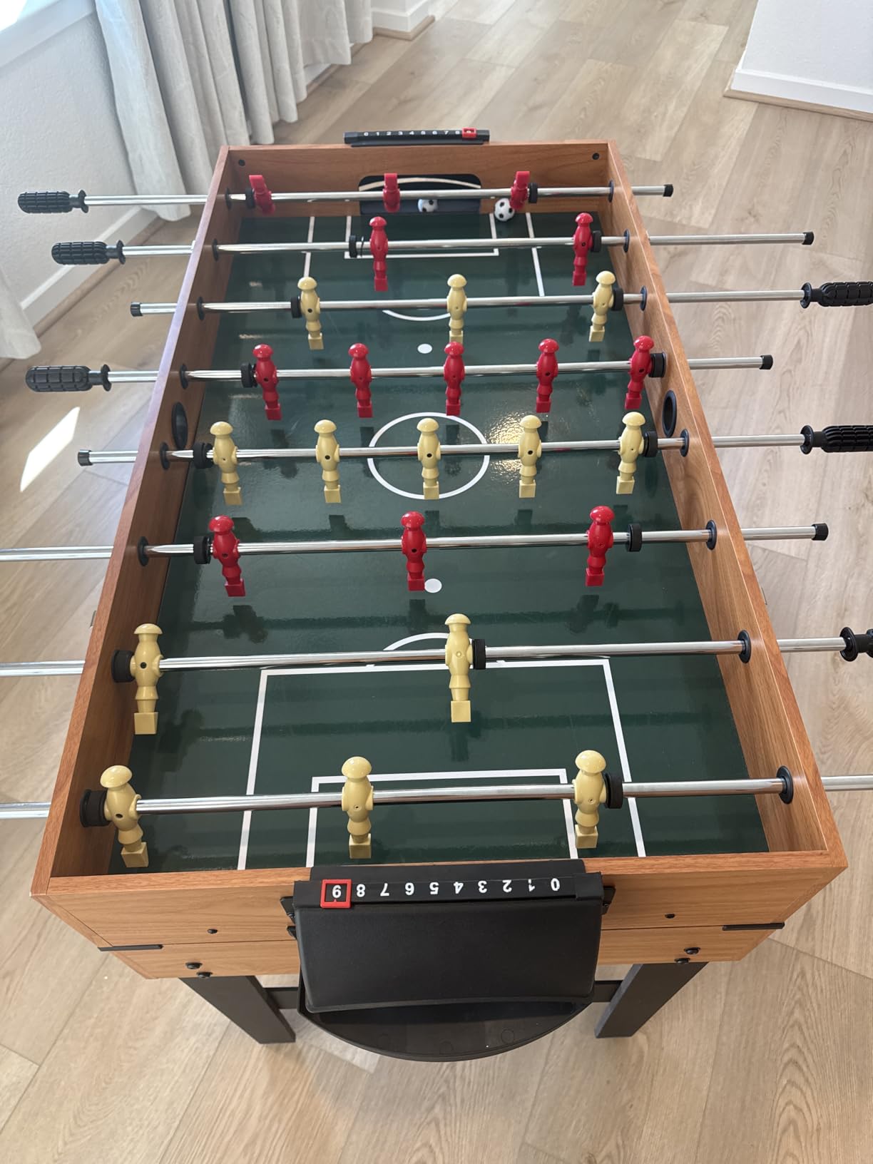 Goplus 48 Inch Multi Game Table, 3-in-1 Adult Size Foosball, Pool Table, Slide Hockey Table, Combo Table Set w/Billiard, Soccer & Hockey customer photo 2